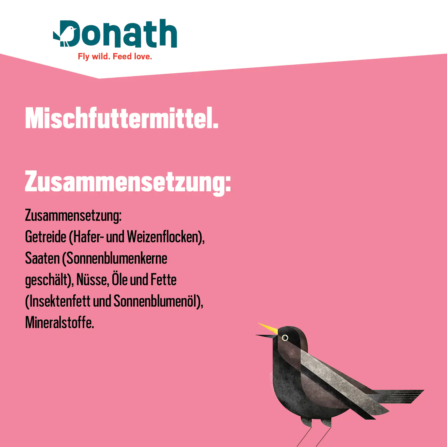 4260681740350_2833884 Donath Wildvogelfutter Balkon Mix 1 kg