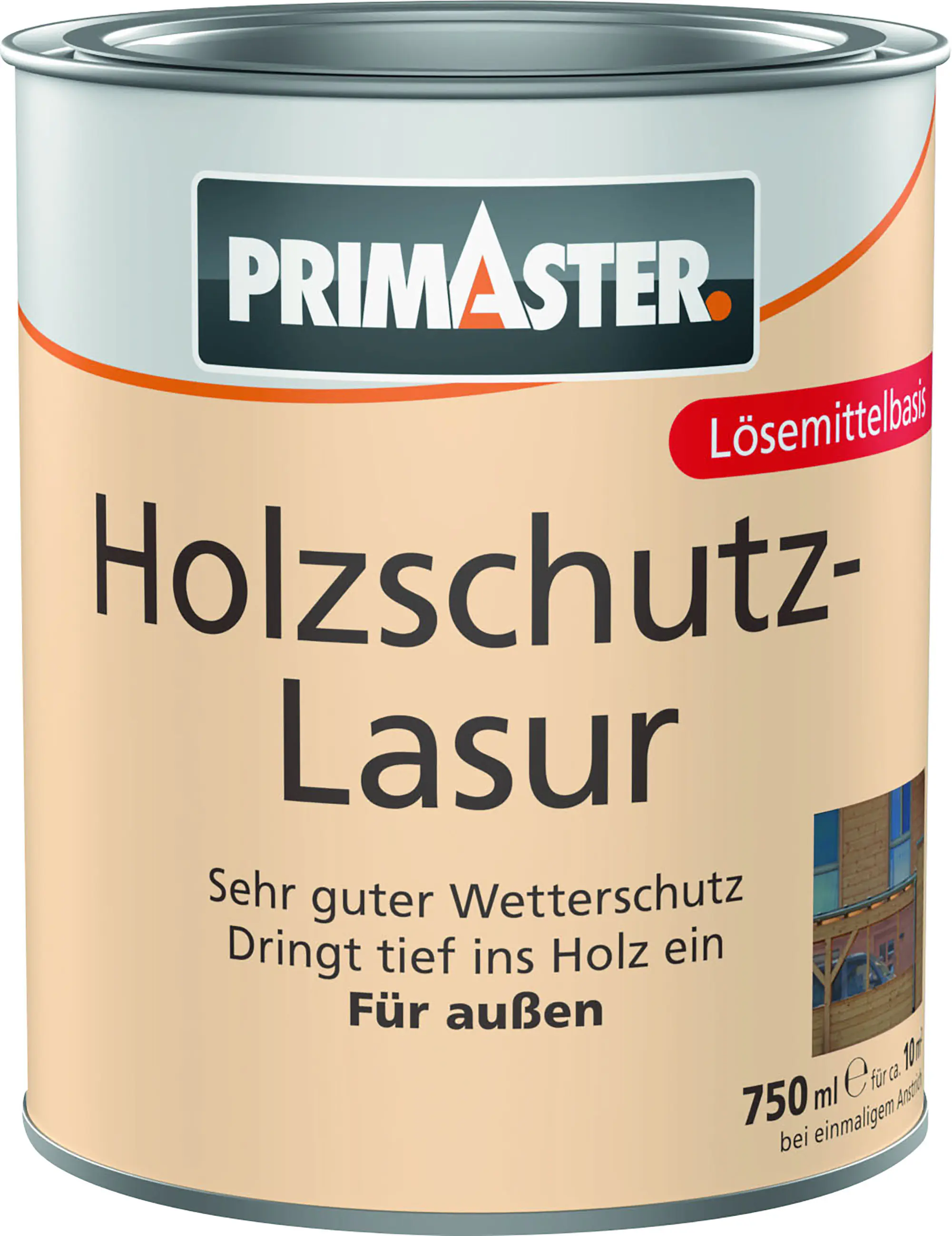 Primaster Holzschutz-Lasur 750 ml teak