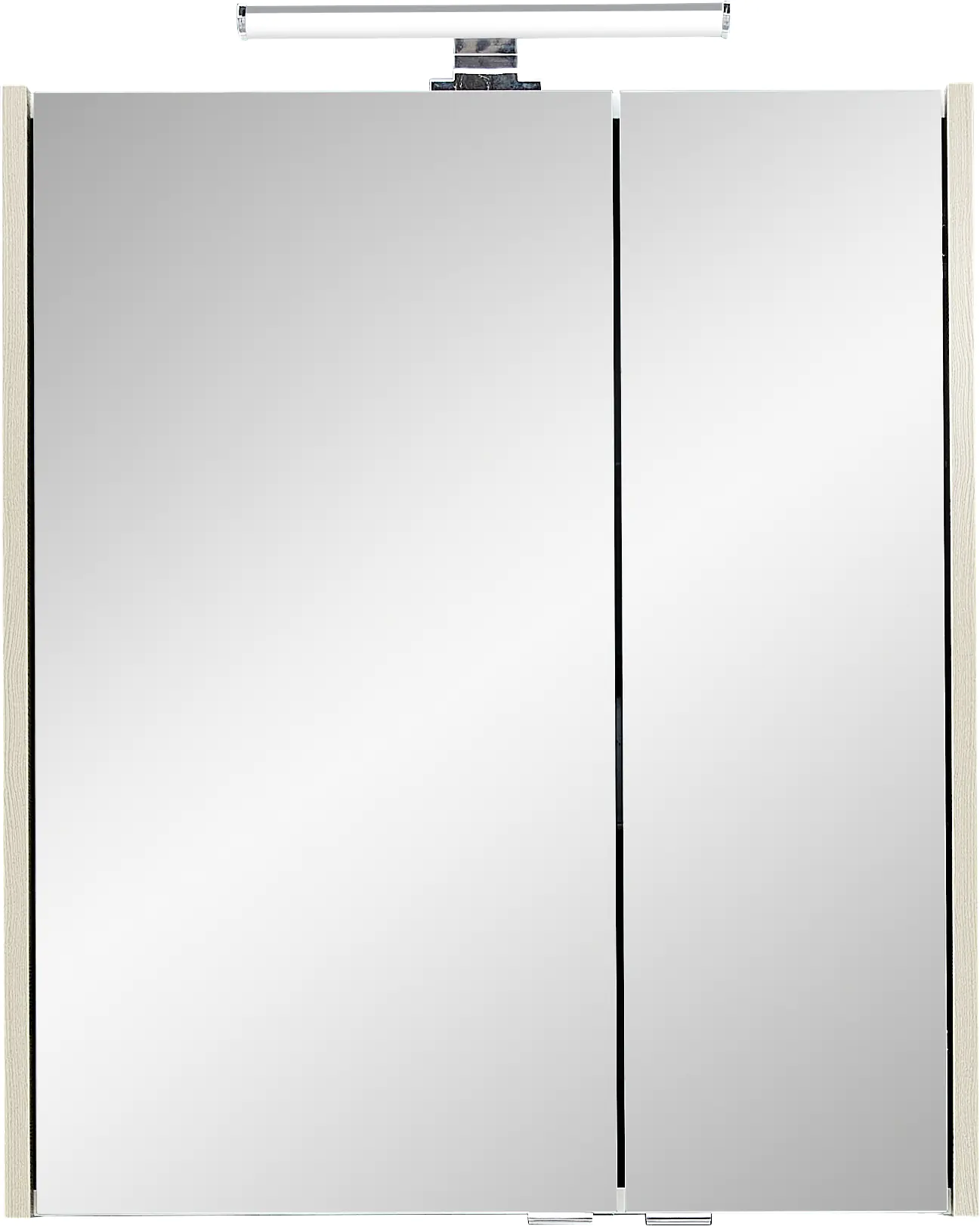 Pelipal Spiegelschrank Quickset 85-III LED-Aufsatzleuchte Polar Pinie 60 cm