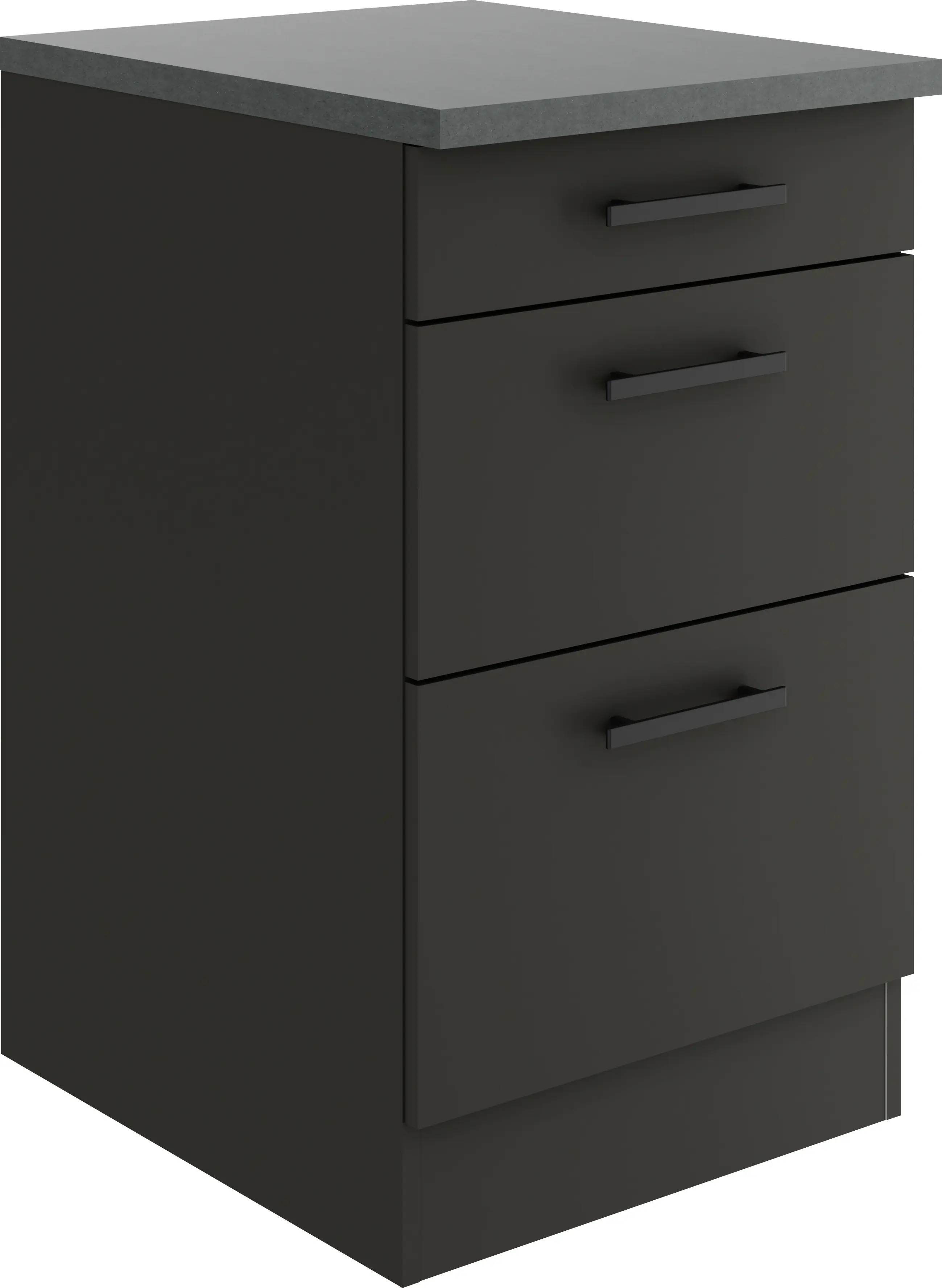 Optifit Unterschrank Madrid 420 anthrazit matt 50 cm