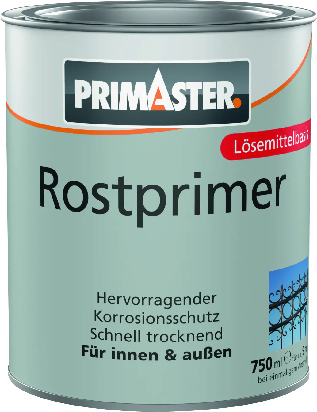 Primaster Rostprimer Rostschutzgrundierung silbergrau 750 ml