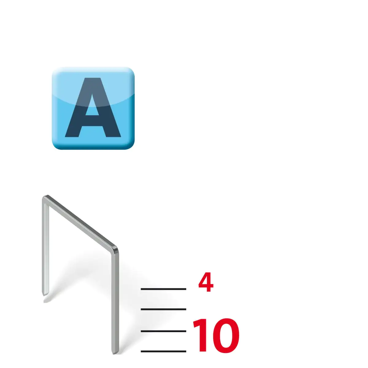 Novus Handtacker J-13 für Feindrahtklammern bis 10 mm