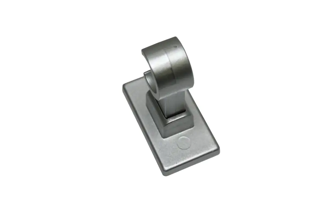 Gardinia Träger silber matt, Ø 12 mm