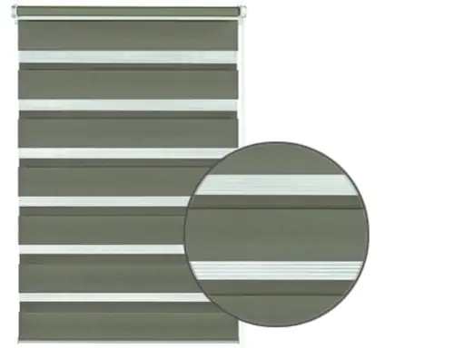 Gardinia EasyFix Doppelrollo mocca 90 x 220 cm