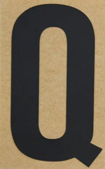 Conacord Klebebuchstabe 55 x 50 mm