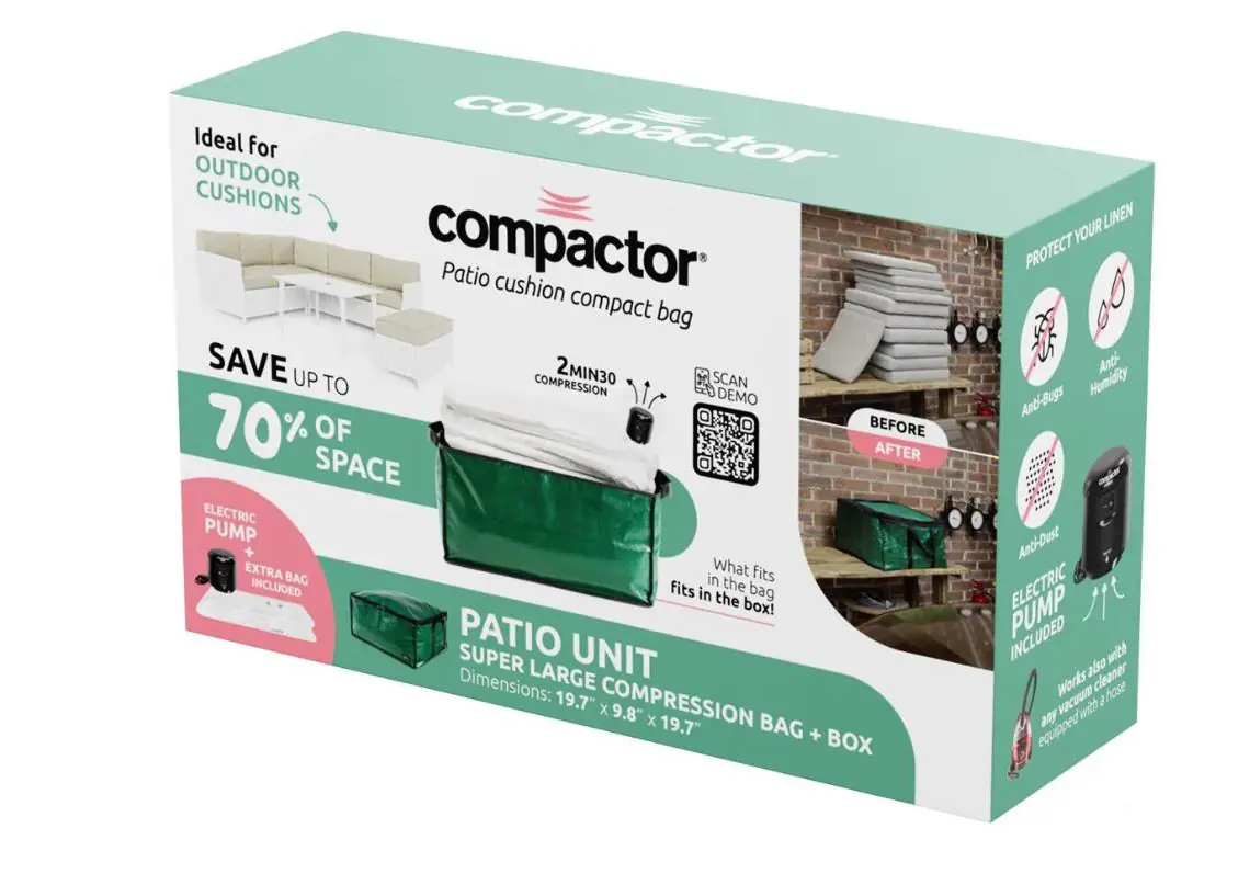 Compactor Vakuumtasche XXXL, 50 x 50 x 25 cm