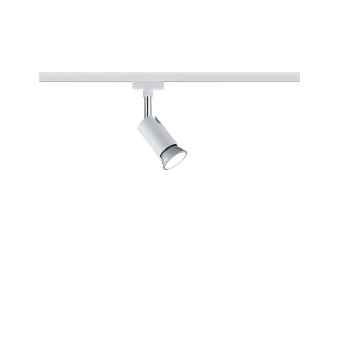 Paulmann URail Einzelspot Pure I GU10 weiß chrom 5,8 cm max. 10 W Paulmann URail Einzelspot Pure I GU10 weiß chrom 5,8 cm max. 10 W