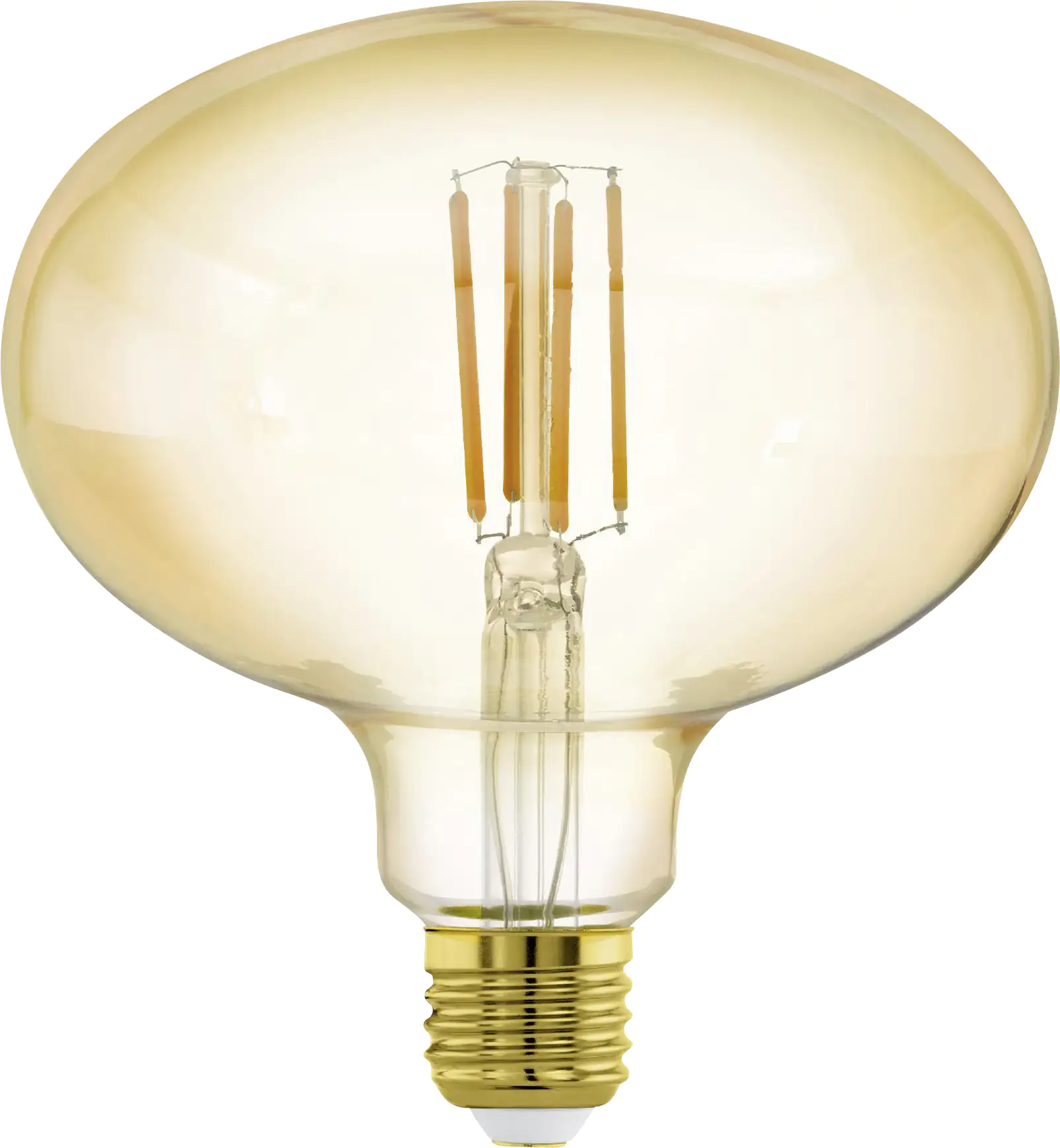 Eglo LED Leuchtmittel R14 E27 Kugelform 4,5 W dimmbar warmweiß amber Eglo LED Leuchtmittel R14 E27 Kugelform 4,5 W dimmbar warmweiß amber