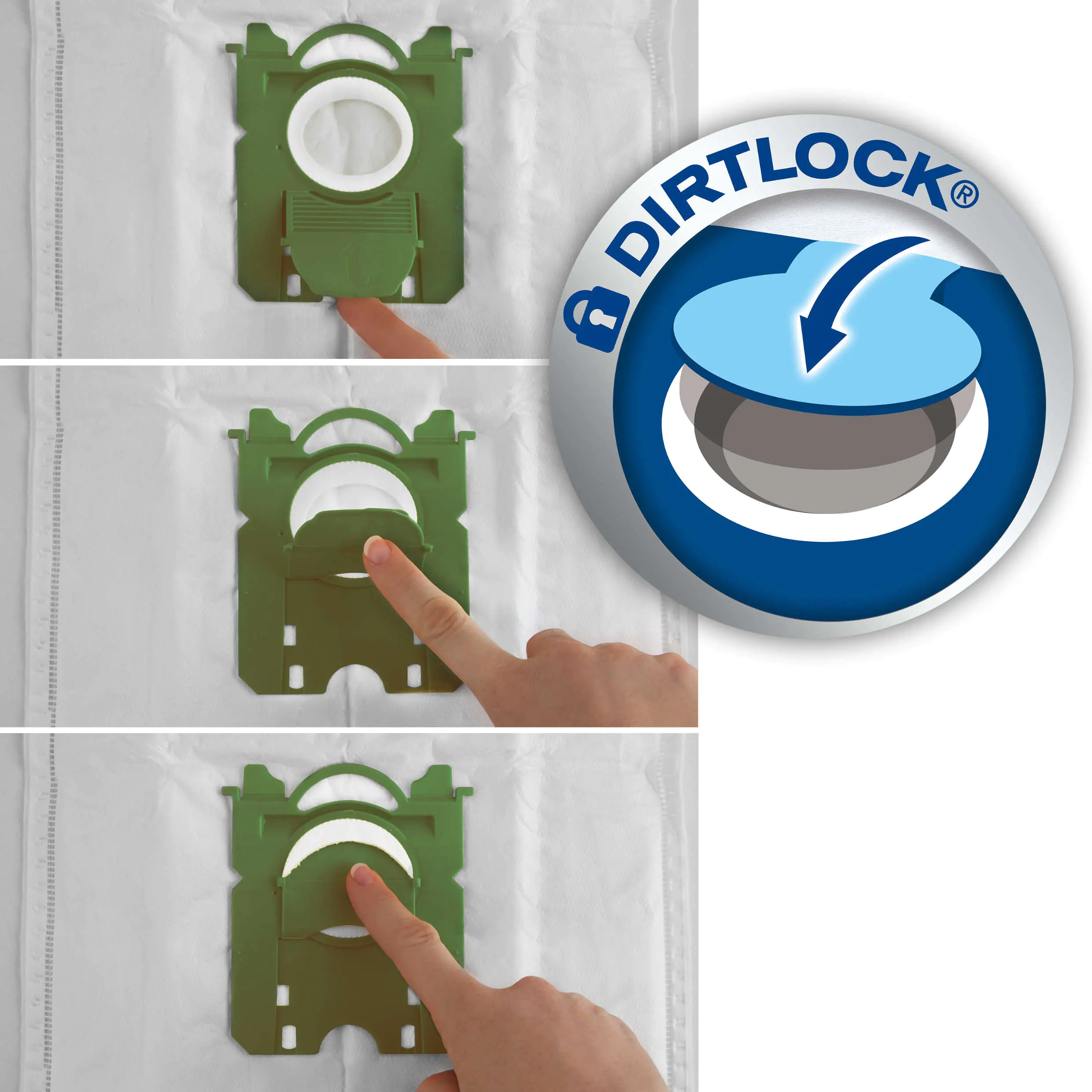 Swirl A 18 EcoPor Staubsaugerbeutel 4 Staubbeutel + 1 Filter