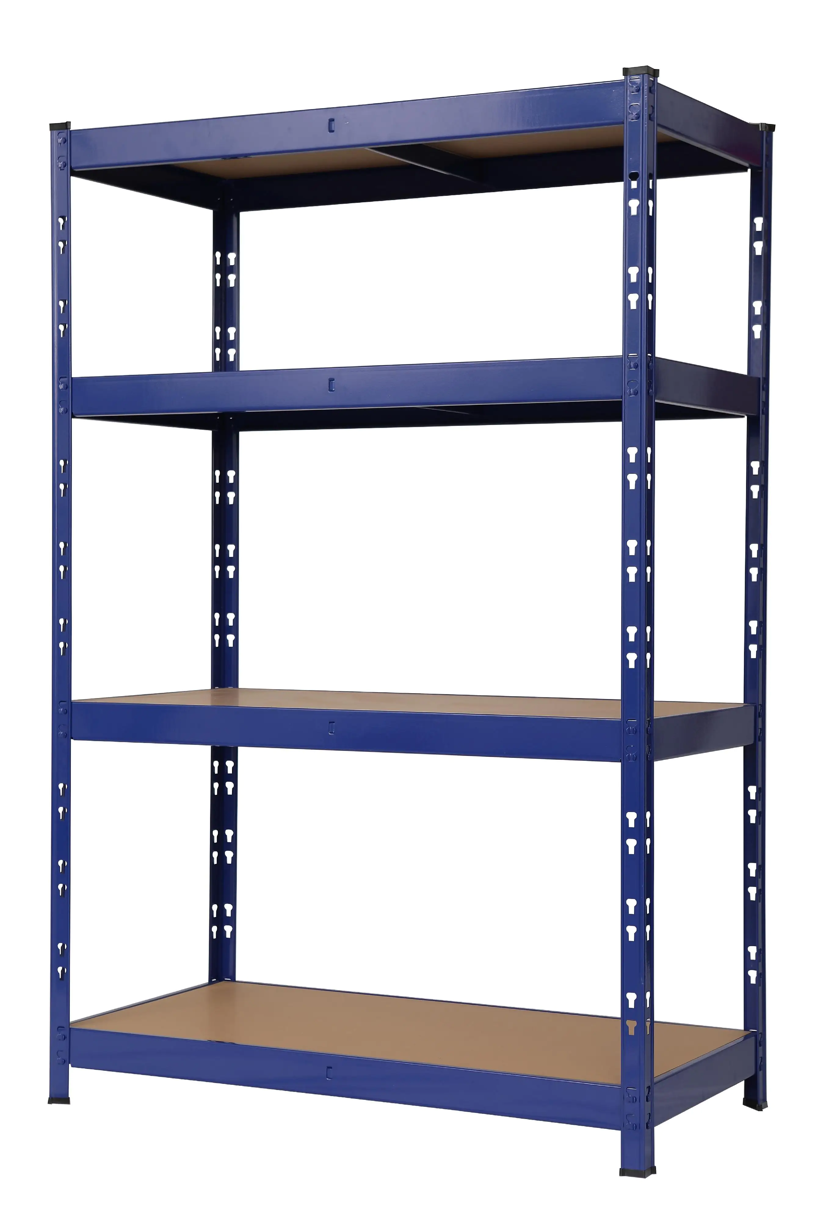 Metallsteckregal 180 x 120 x 60 cm 4 Holzböden 1400 kg