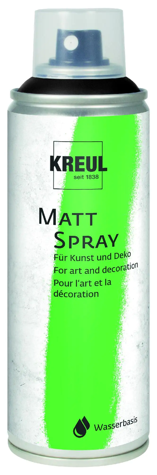 Kreul Matt Spray schwarz 200 ml
