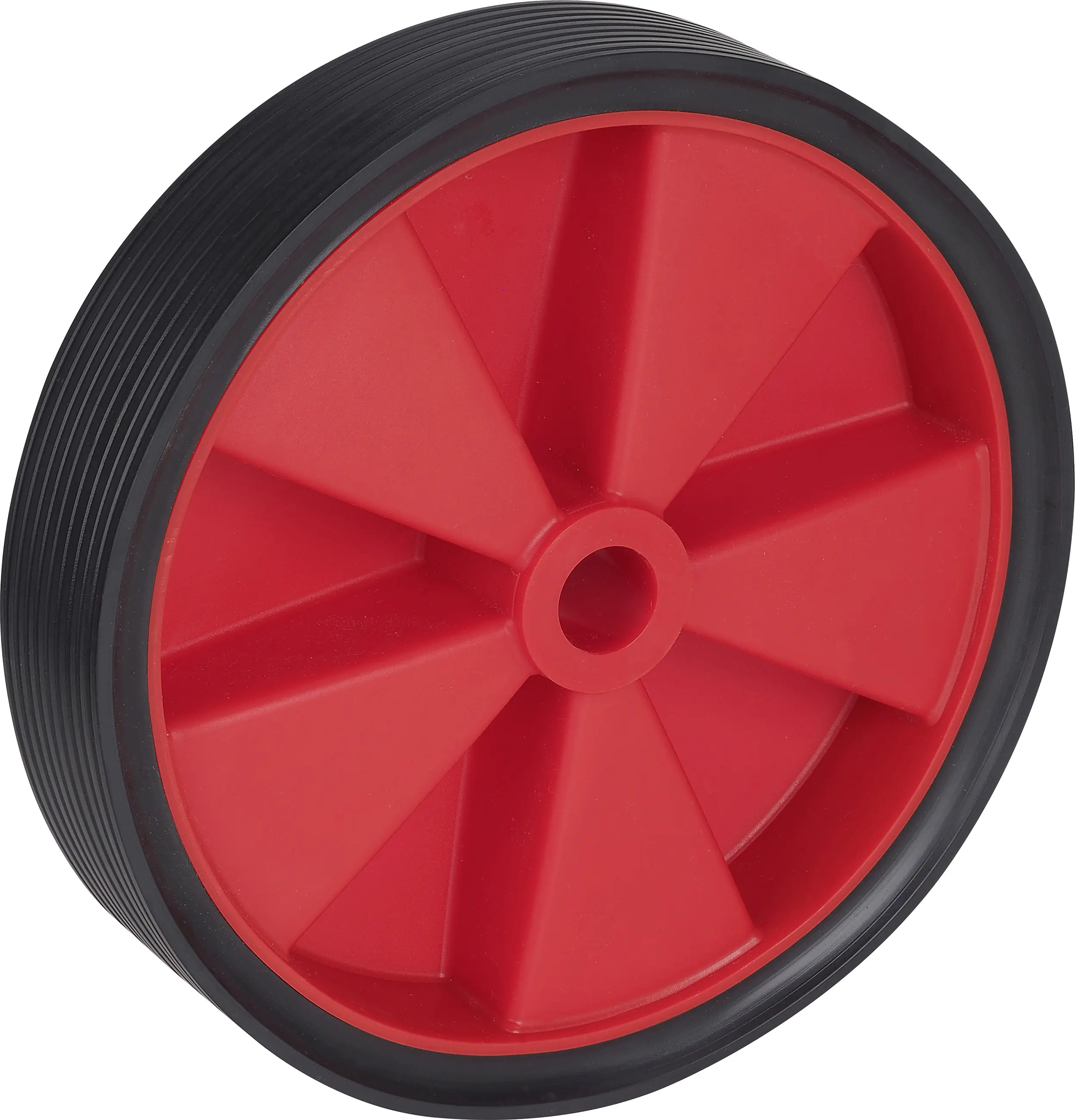 Kunststoff Rad 200 x 42 mm Tragkr. 60 kg rot