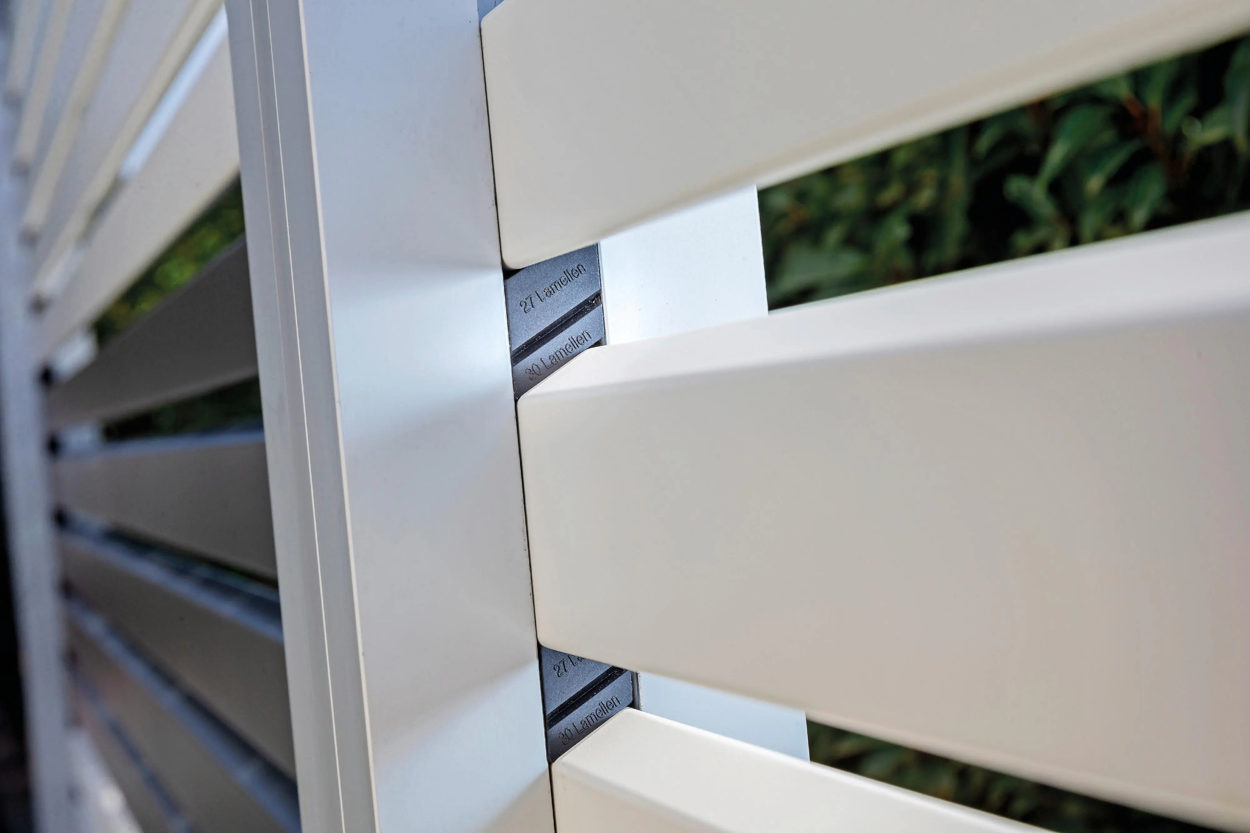 Osmo Sichtschutzelement Alu-Fence Rhombus Grundelement, weiß Osmo Sichtschutzelement Alu-Fence Rhombus Grundelement, weiß