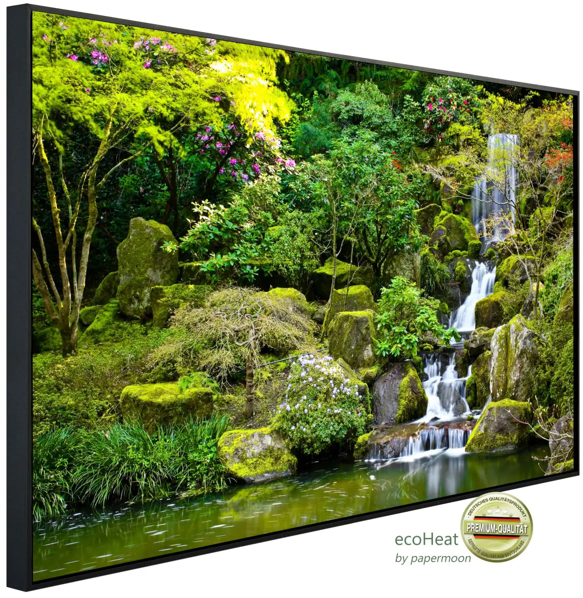 papermoon Infrarotheizkörper EcoHeat 60x120 cm 1200 Watt, Garten Teich