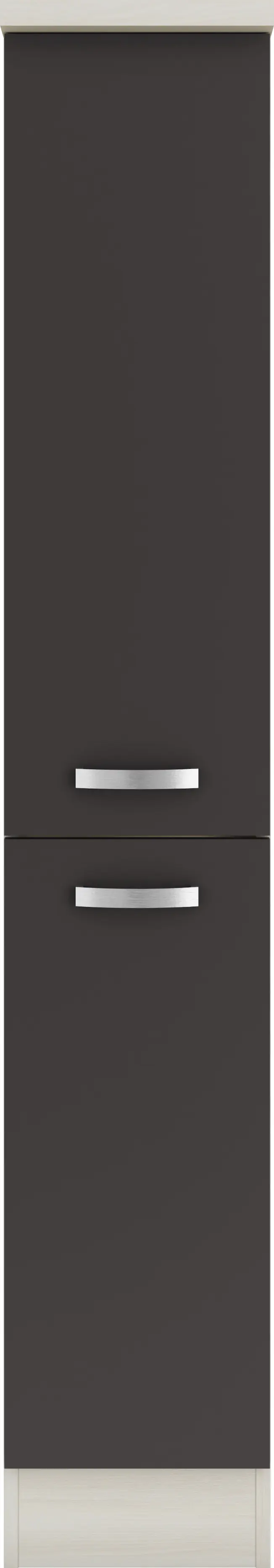 Optifit Apothekerschrank Faro 220 anthrazit/akazie 30 cm