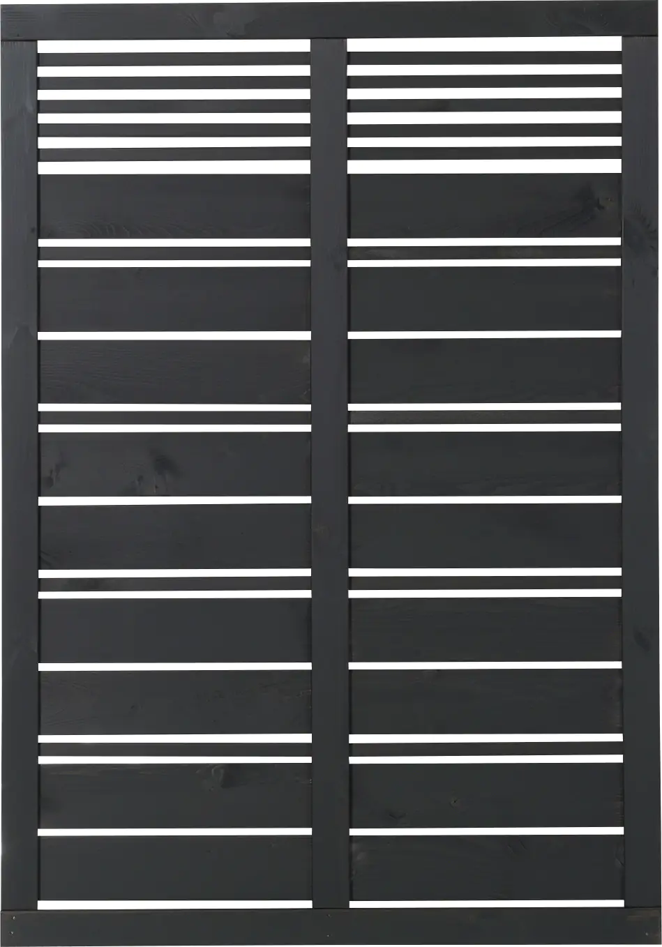 Plus Sichtschutzelement Silence 120 x 170 cm schwarz Plus Sichtschutzelement Silence 120 x 170 cm schwarz
