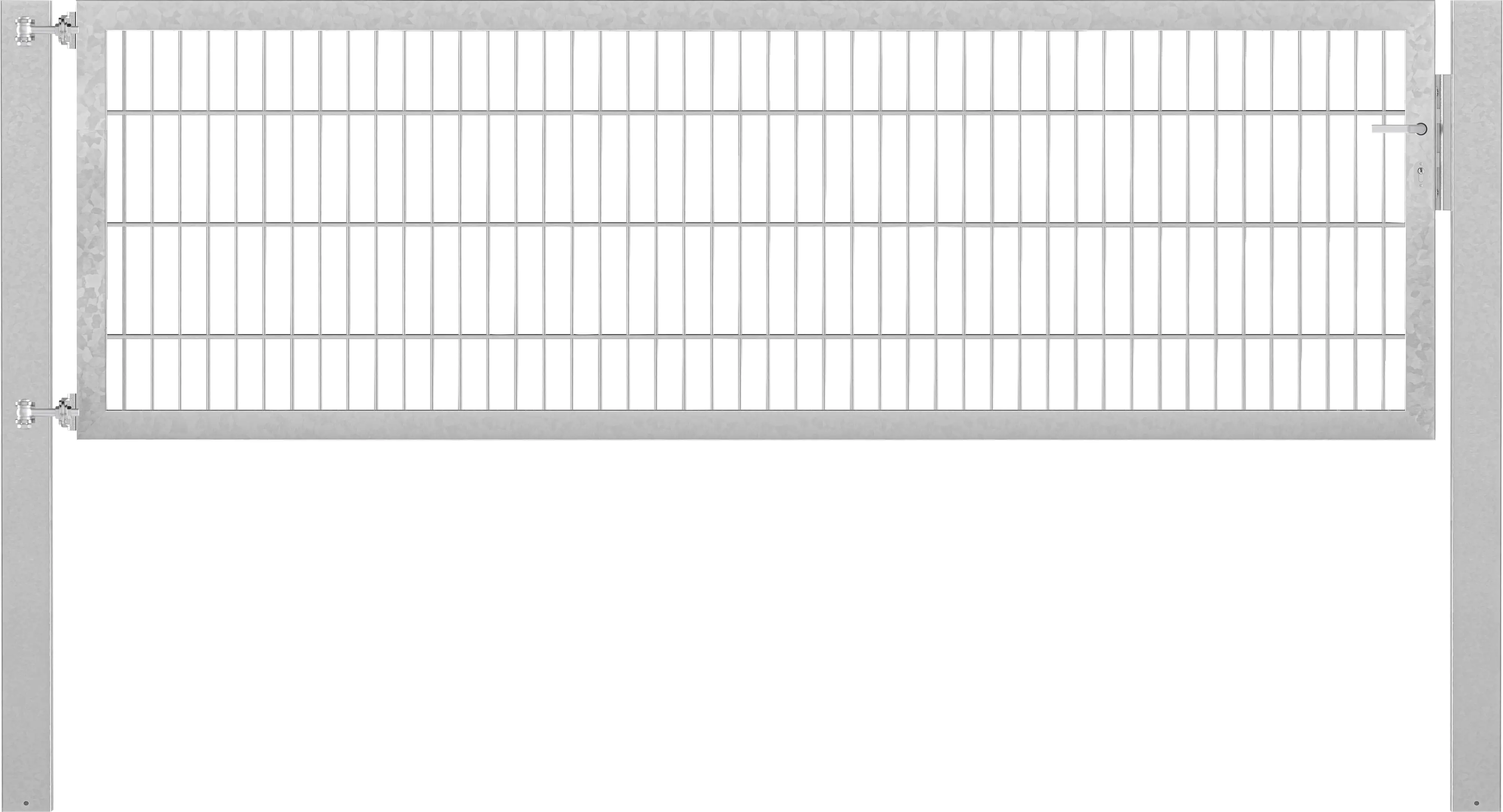 Alberts Einzeltor Flexo Plus feuerverzinkt 250 x 80 cm