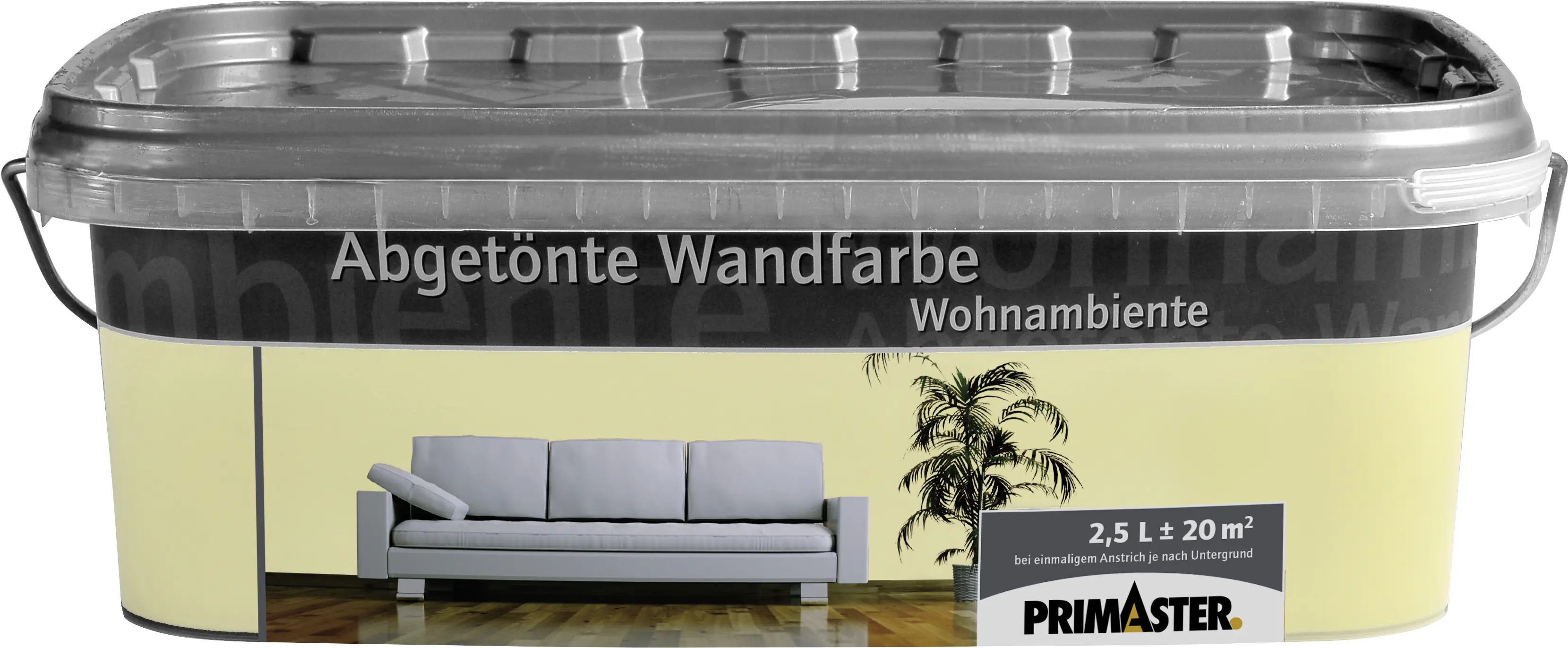 Primaster Wandfarbe Wohnambiente 2,5 L aprikose Primaster Wandfarbe Wohnambiente 2,5 L aprikose