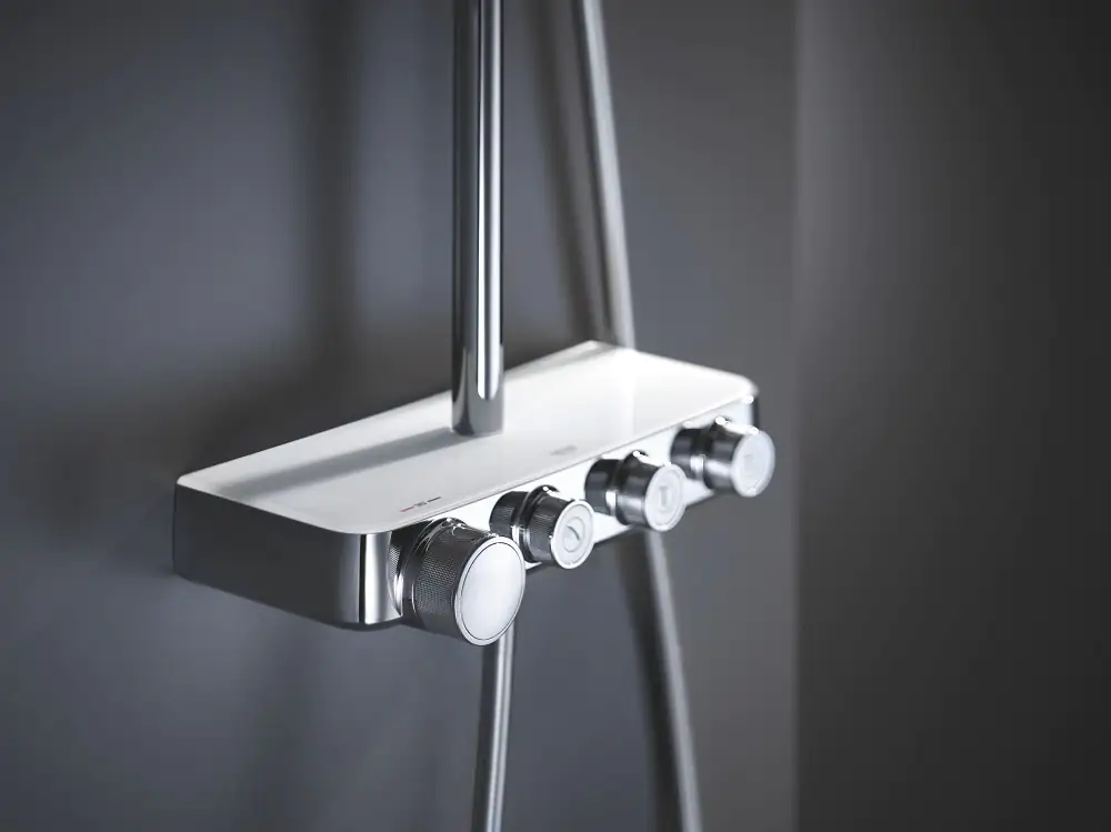 Grohe Kopfbrausesystem Euphoria moon white SmartControl Grohe Kopfbrausesystem Euphoria moon white SmartControl