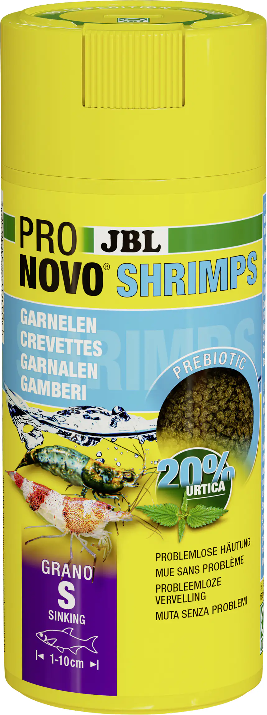 JBL Fischfutter Pronovo Shrimps Grano S Fischfuttergranulat 250 ml JBL Fischfutter Pronovo Shrimps Grano S Fischfuttergranulat 250 ml
