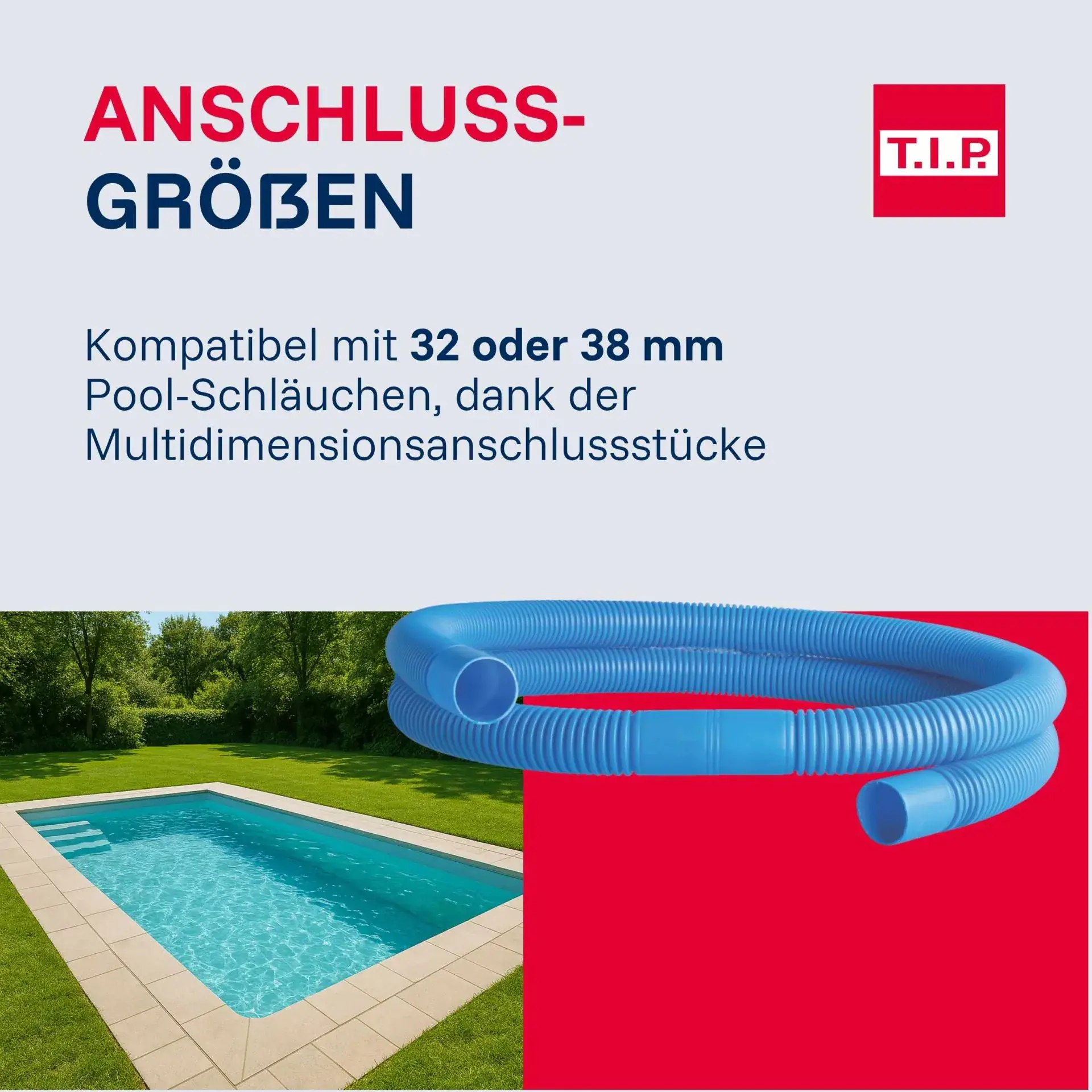 T.I.P. Pool-Wärmepumpe STEAM 25, für Pools bis 20 m³