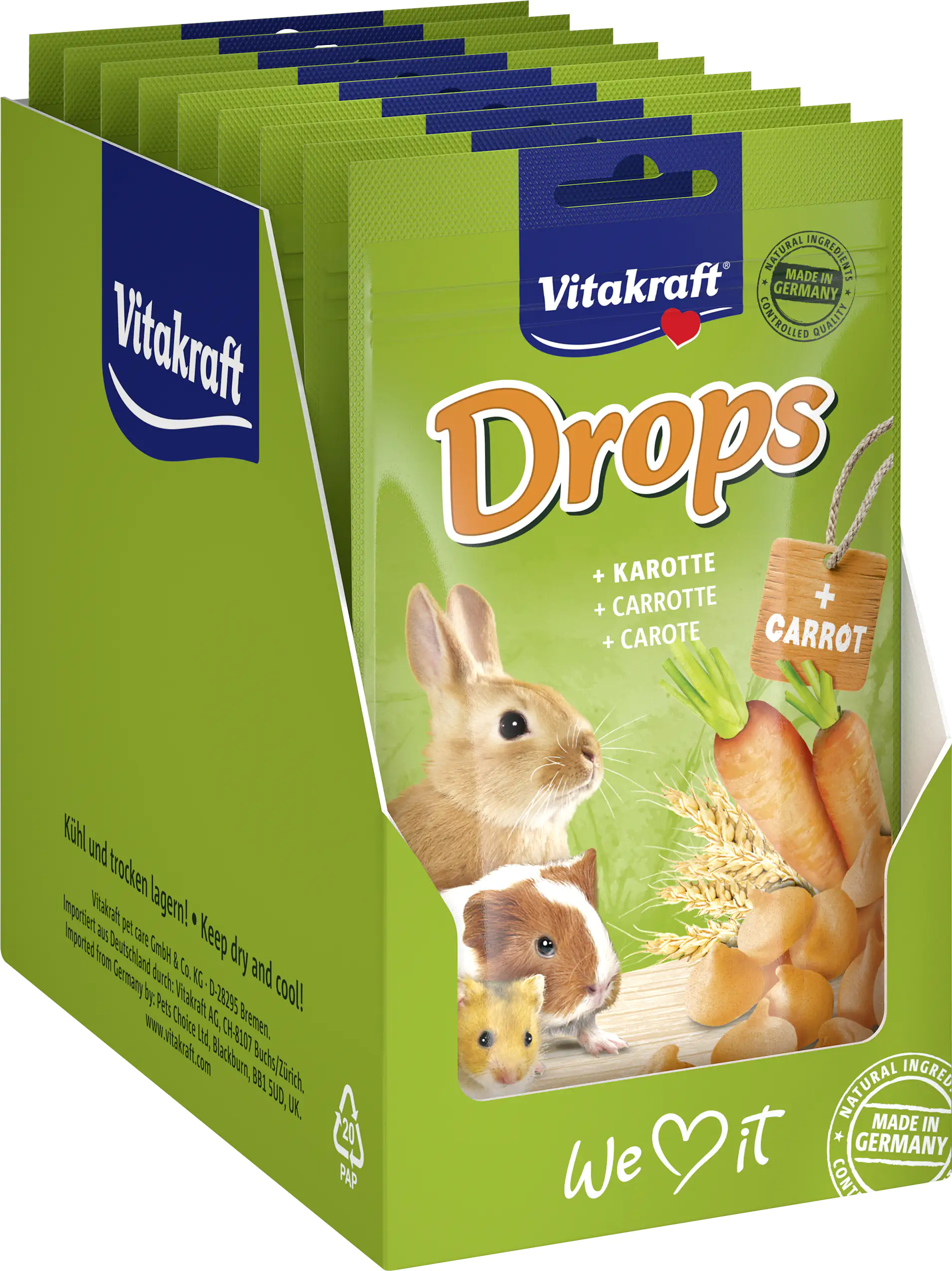 Vitakraft Drops + Karotte 75 g