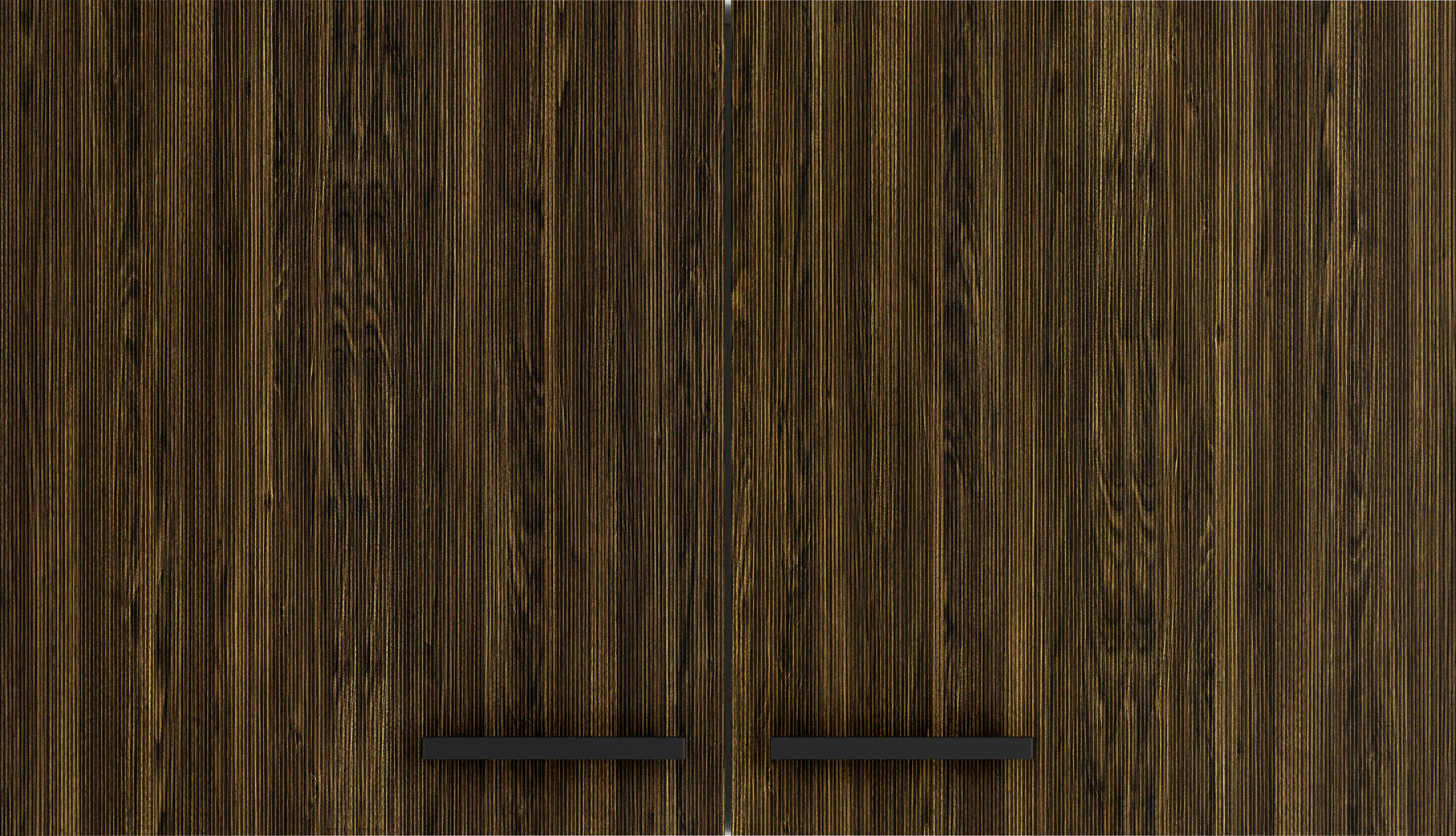 Optifit Oberschrank Rimini 409 nussbaum/anthrazit 100 cm