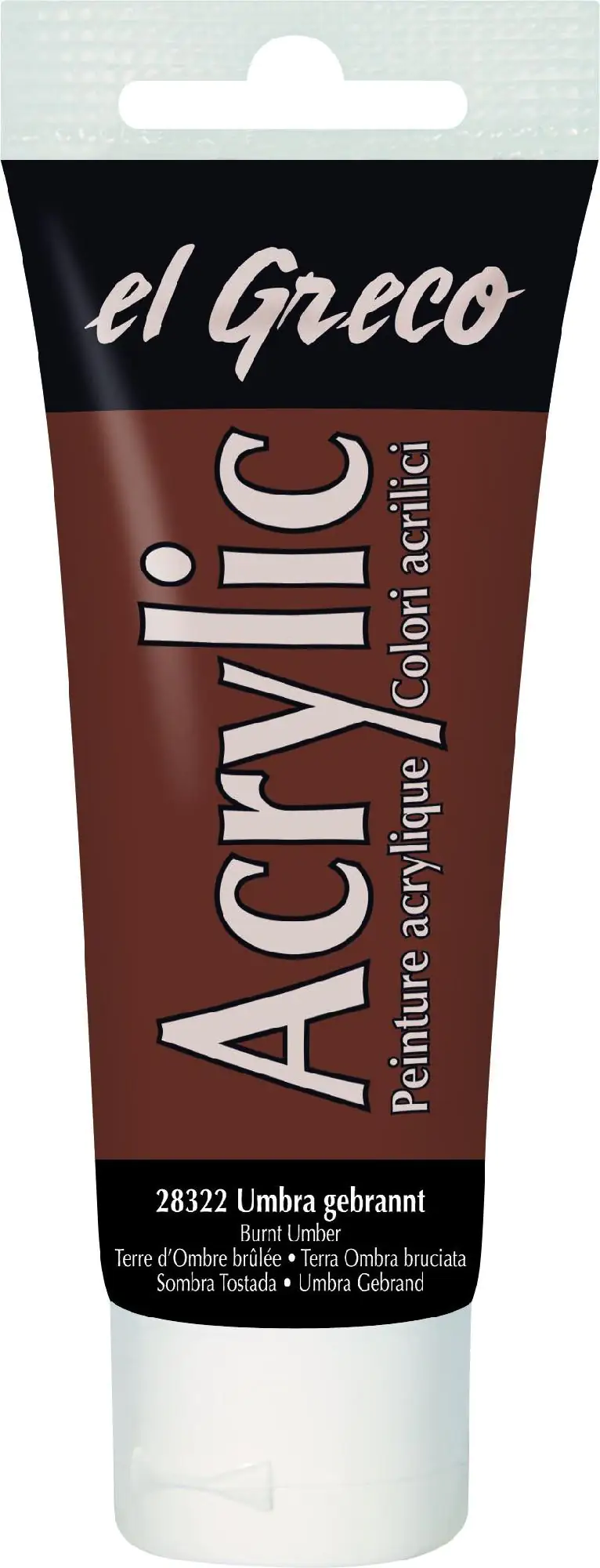 Kreul el Greco Acrylic Tube umbra gebrannt 75 ml Kreul el Greco Acrylic Tube umbra gebrannt 75 ml