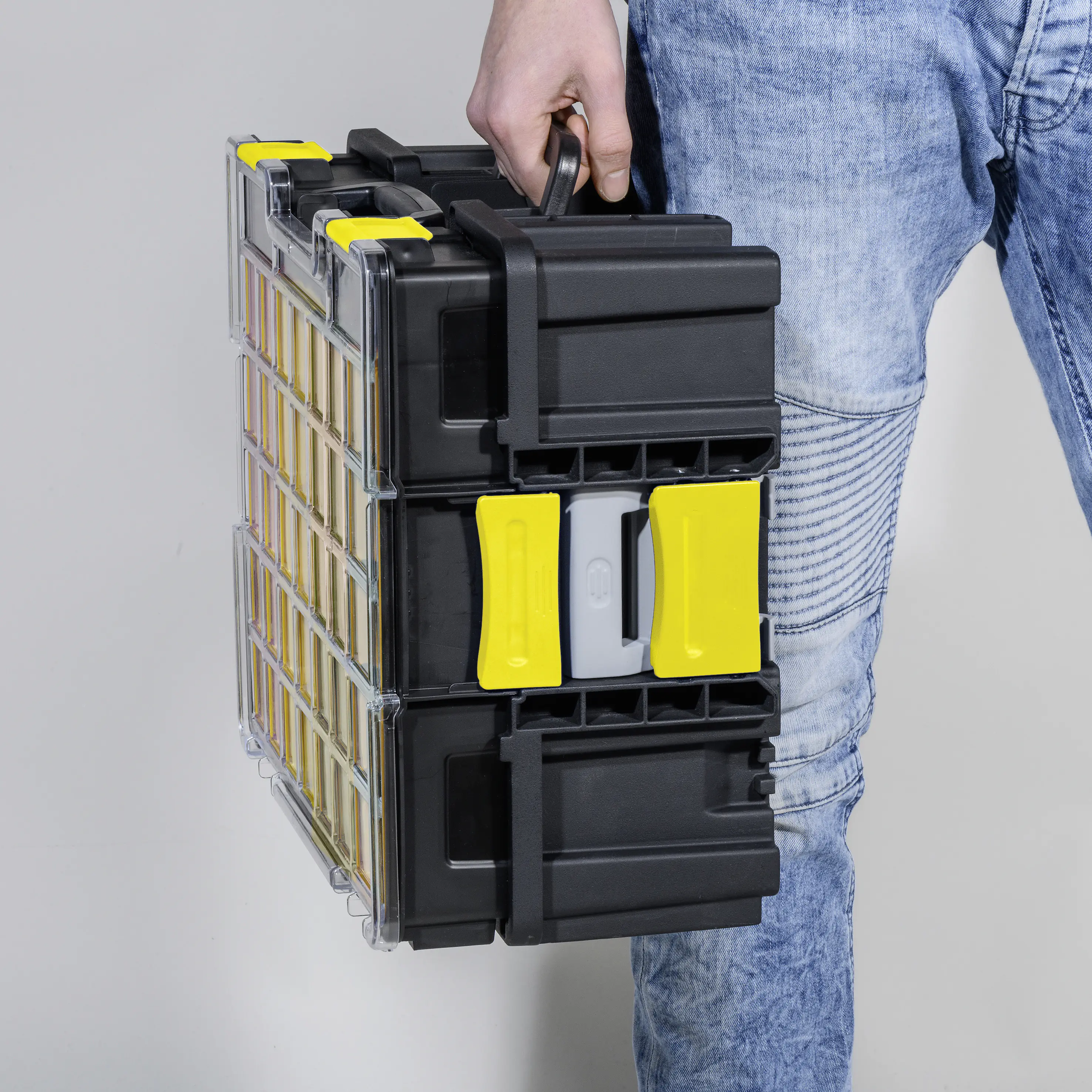 Allit Profi-Tragekasten mit Clips EuroPlus Pro  Allit Profi-Tragekasten mit Clips EuroPlus Pro