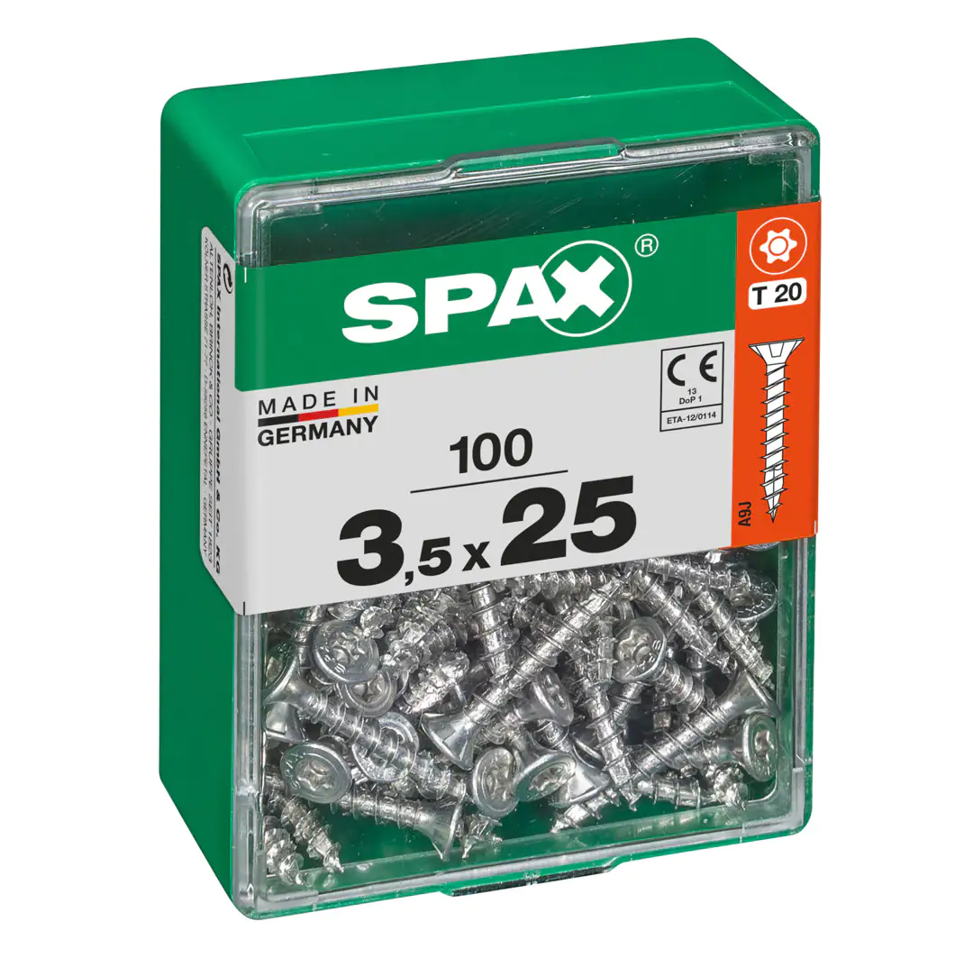 Spax Universalschrauben 3.5 x 25 mm TX 20 - 100 Stk.