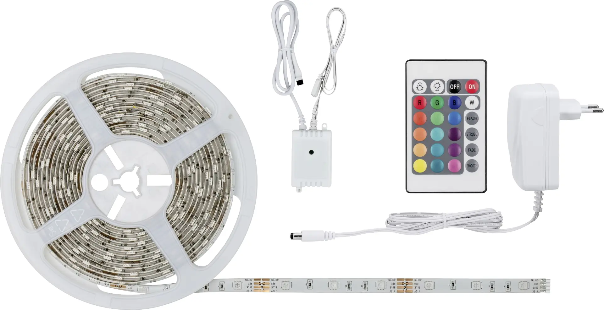 Paulmann SimpLED-Stripe Set weiß 5m RGB