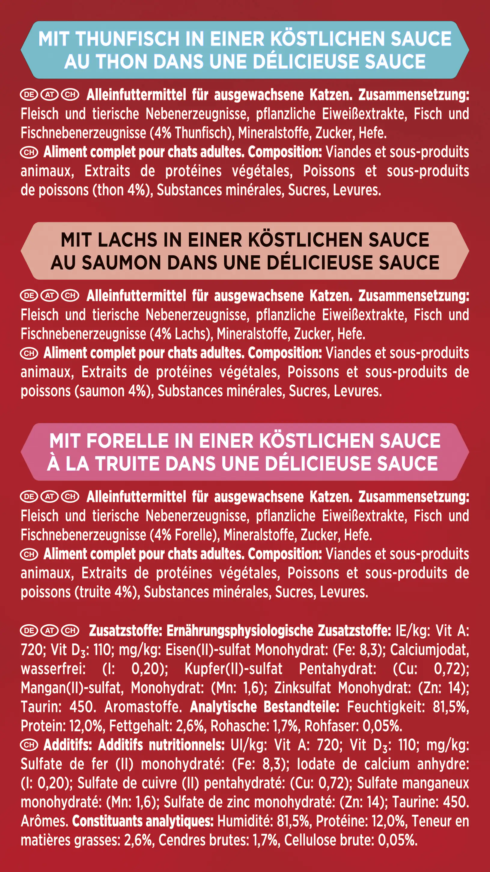 Gourmet Mon Petit mit Thunfisch Lachs und Forelle 6x 50g Gourmet Mon Petit Gourmet Mon Petit mit Thunfisch Lachs und Forelle 6x 50g Gourmet Mon Petit