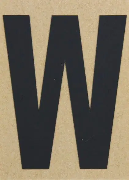 Conacord Klebebuchstabe 65 x 100 mm