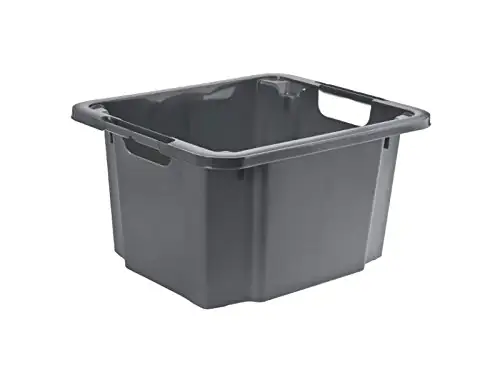 Rotho Drehstapelbox Reverso 46 L anthrazit Rotho Drehstapelbox Reverso 46 L anthrazit
