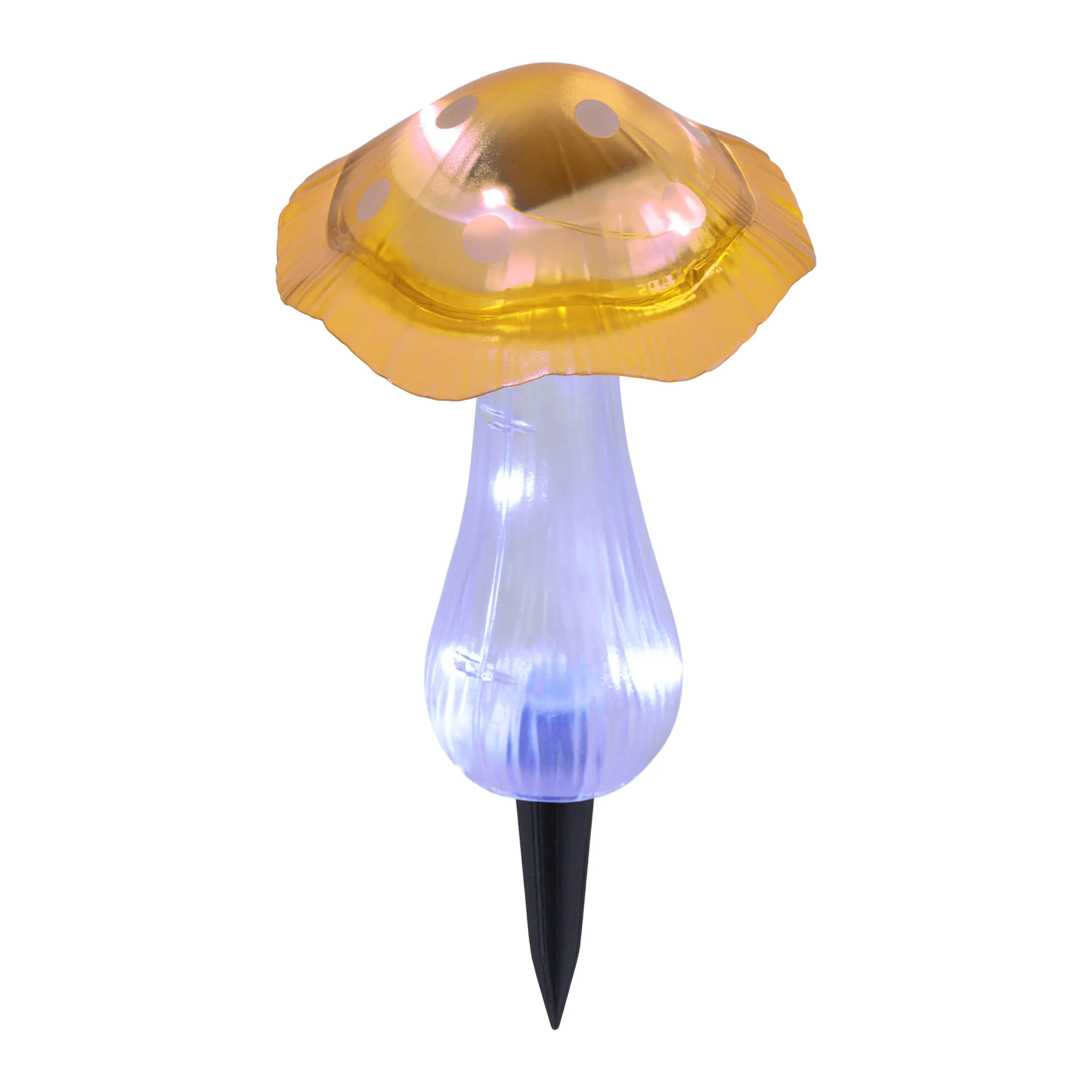 Light & More LED Solarleuchte Pilz gelb Light & More LED Solarleuchte Pilz gelb