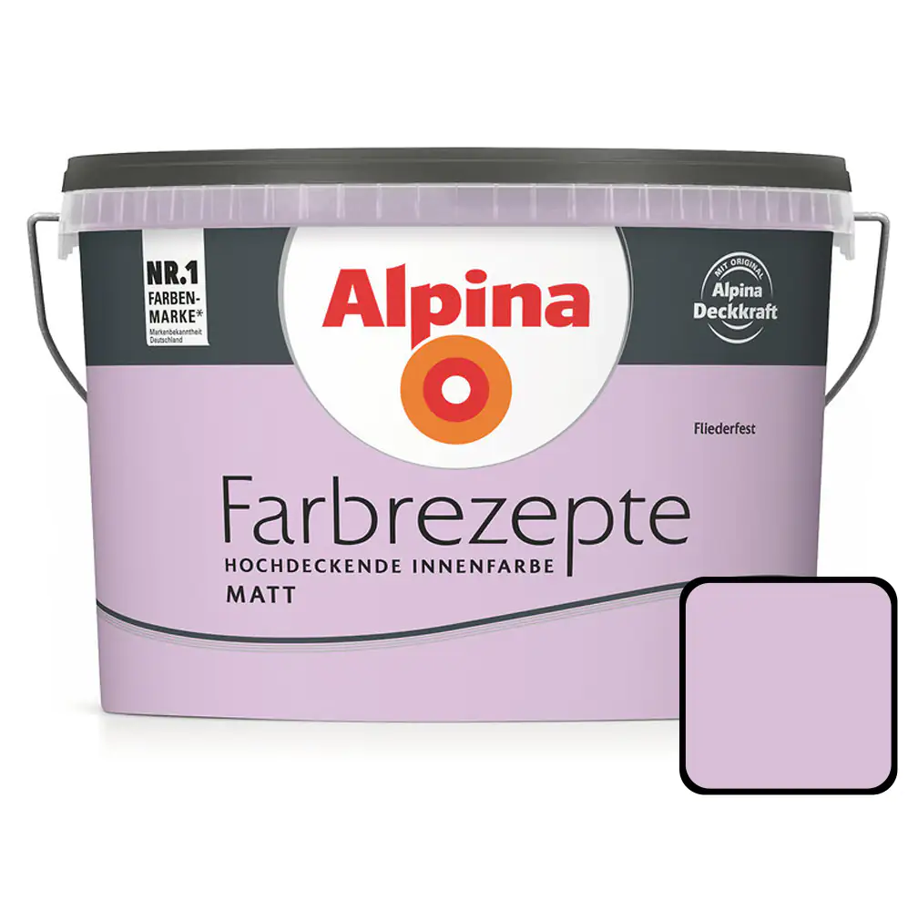 Alpina Farbrezepte Fliederfest matt 2,5 L Alpina Farbrezepte Fliederfest matt 2,5 L