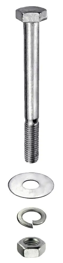 Sechskantschrauben M10 x 90 mm, 10 Stück Sechskantschrauben M10 x 90 mm, 10 Stück