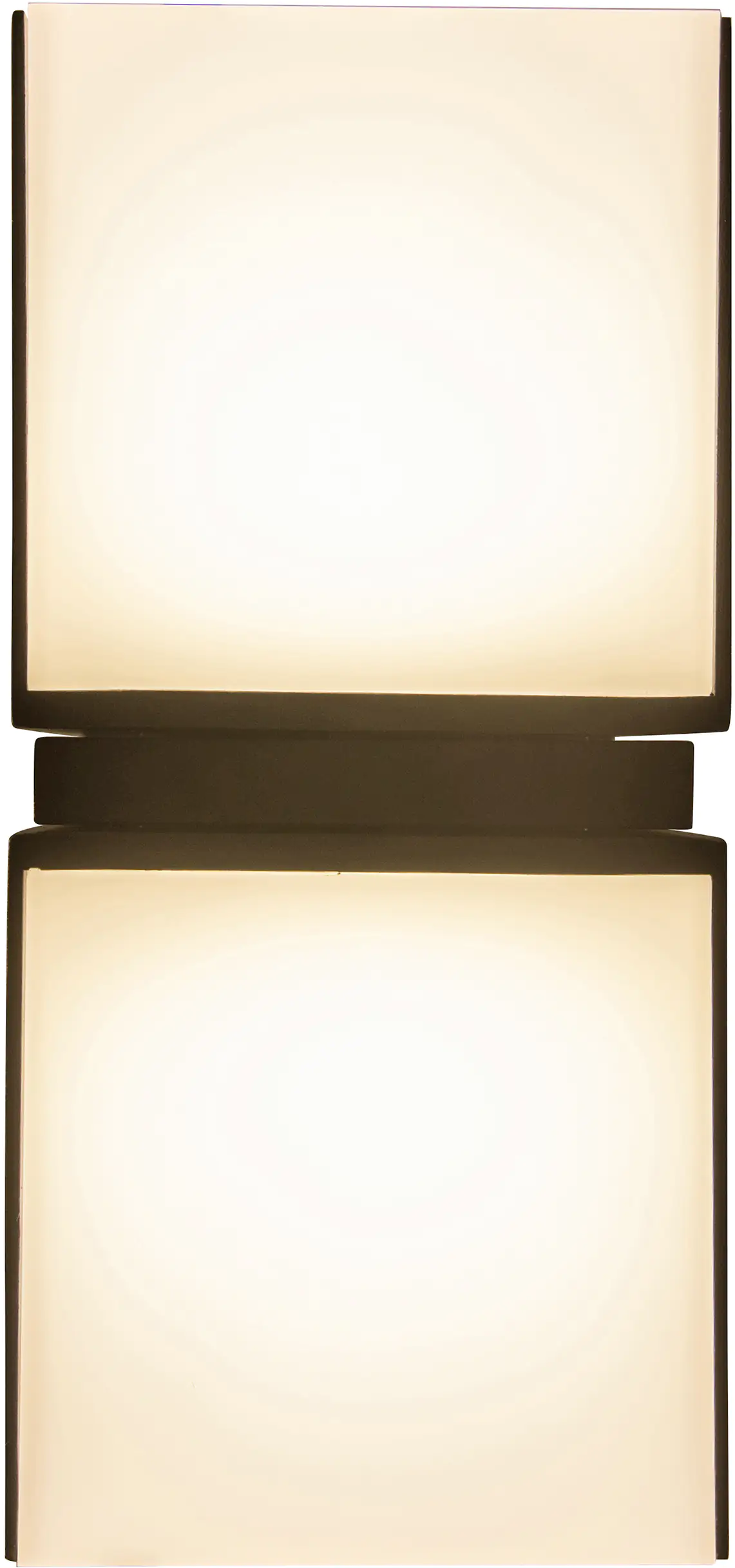 LUTEC LED Außenleuchte CUBA 2 x 500 Lumen anthrazit/weiß LUTEC LED Außenleuchte CUBA 2 x 500 Lumen anthrazit/weiß