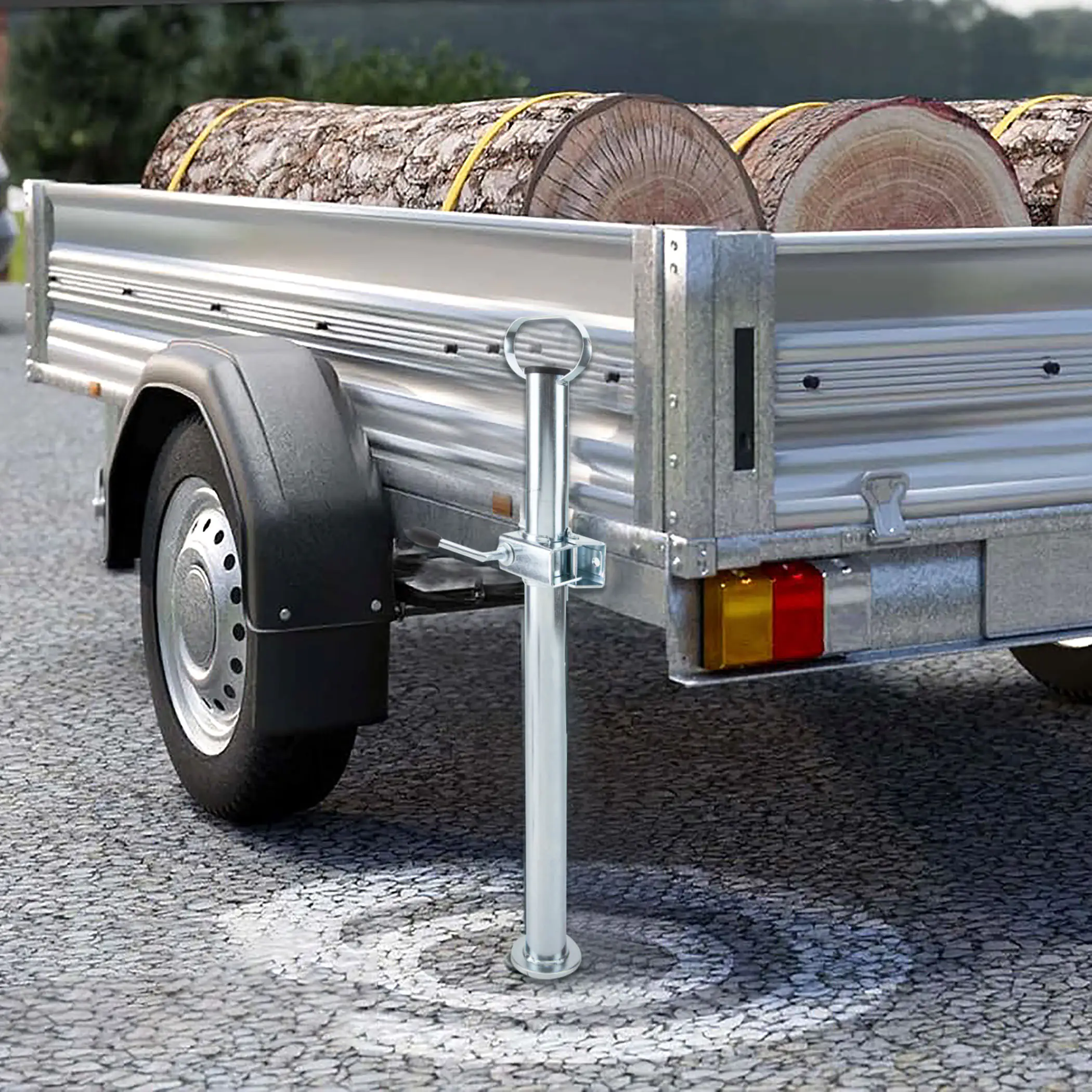 TrendLine Anhänger-Abstellstütze mit Handgriff