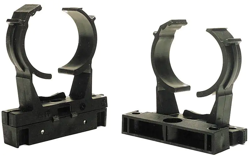 Setma Rohrschelle 2,8 - 3,8 cm/schwarz