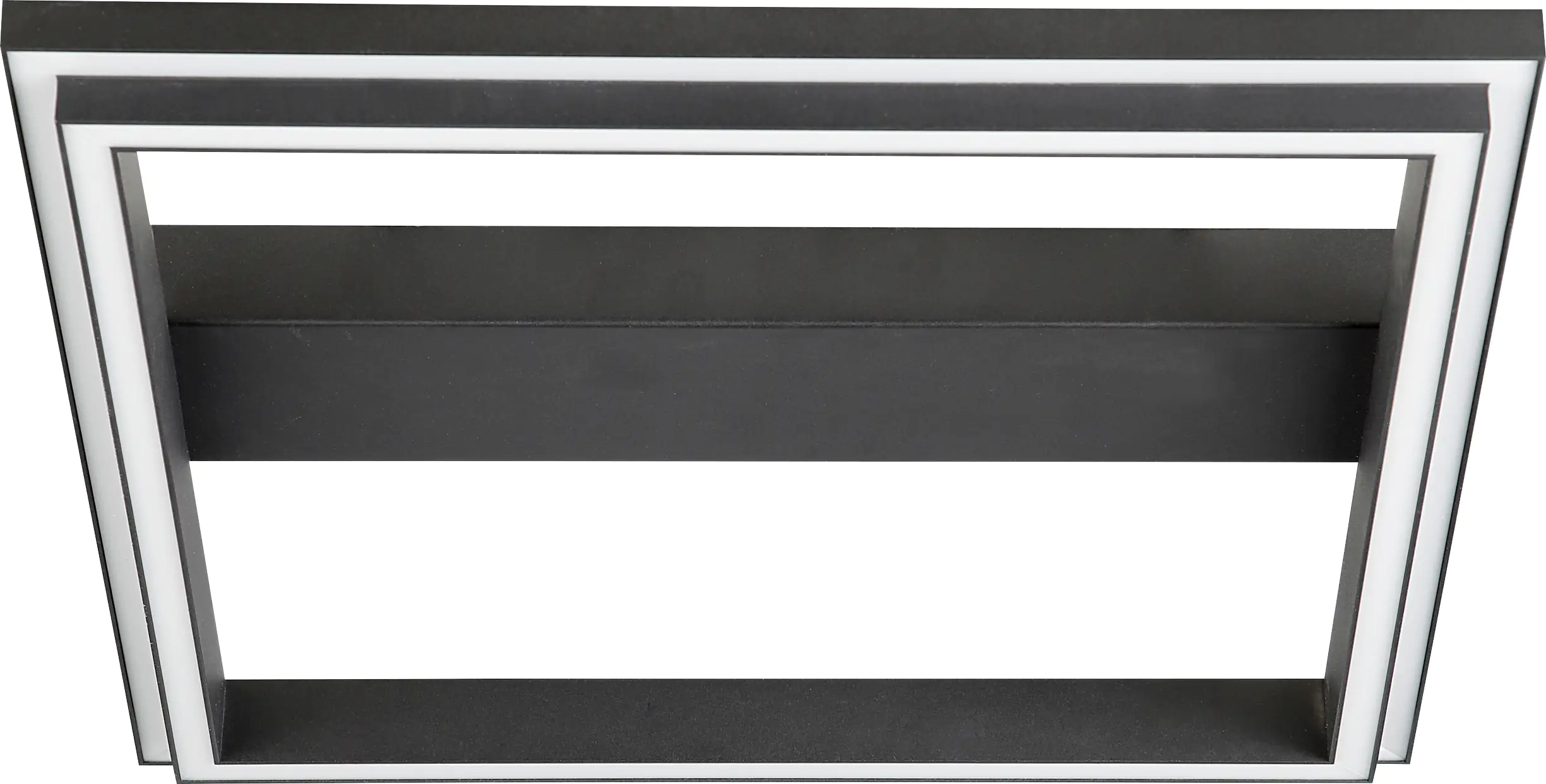 Brilliant LED Deckenleuchte Pallas 50 x 50 cm sand/schwarz, 38 W, RGBW Brilliant LED Deckenleuchte Pallas 50 x 50 cm sand/schwarz, 38 W, RGBW