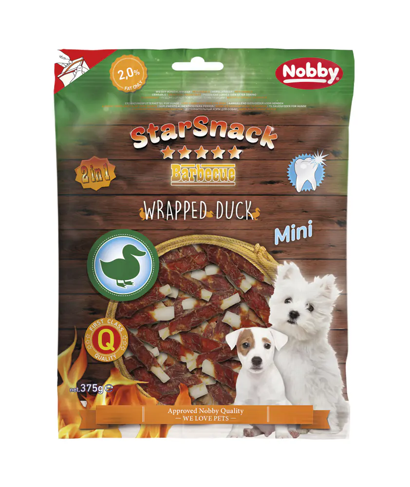 Nobby Hundeleckerli StarSnack Junior 375 g Ente