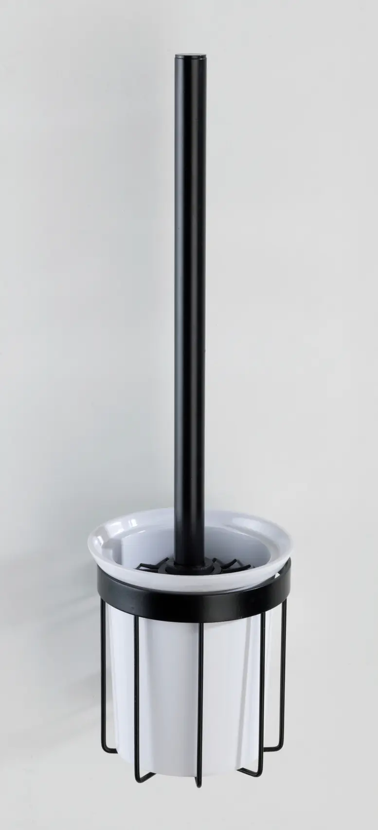 Wenko Wand WC-Garnitur Classic Plus schwarz Stahl