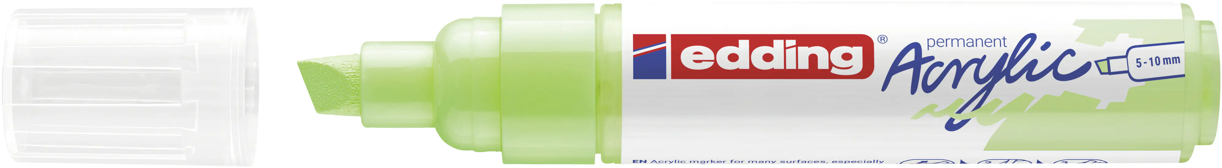 edding 5000 Acrylmarker breit pastellgrün 5 - 10 mm
