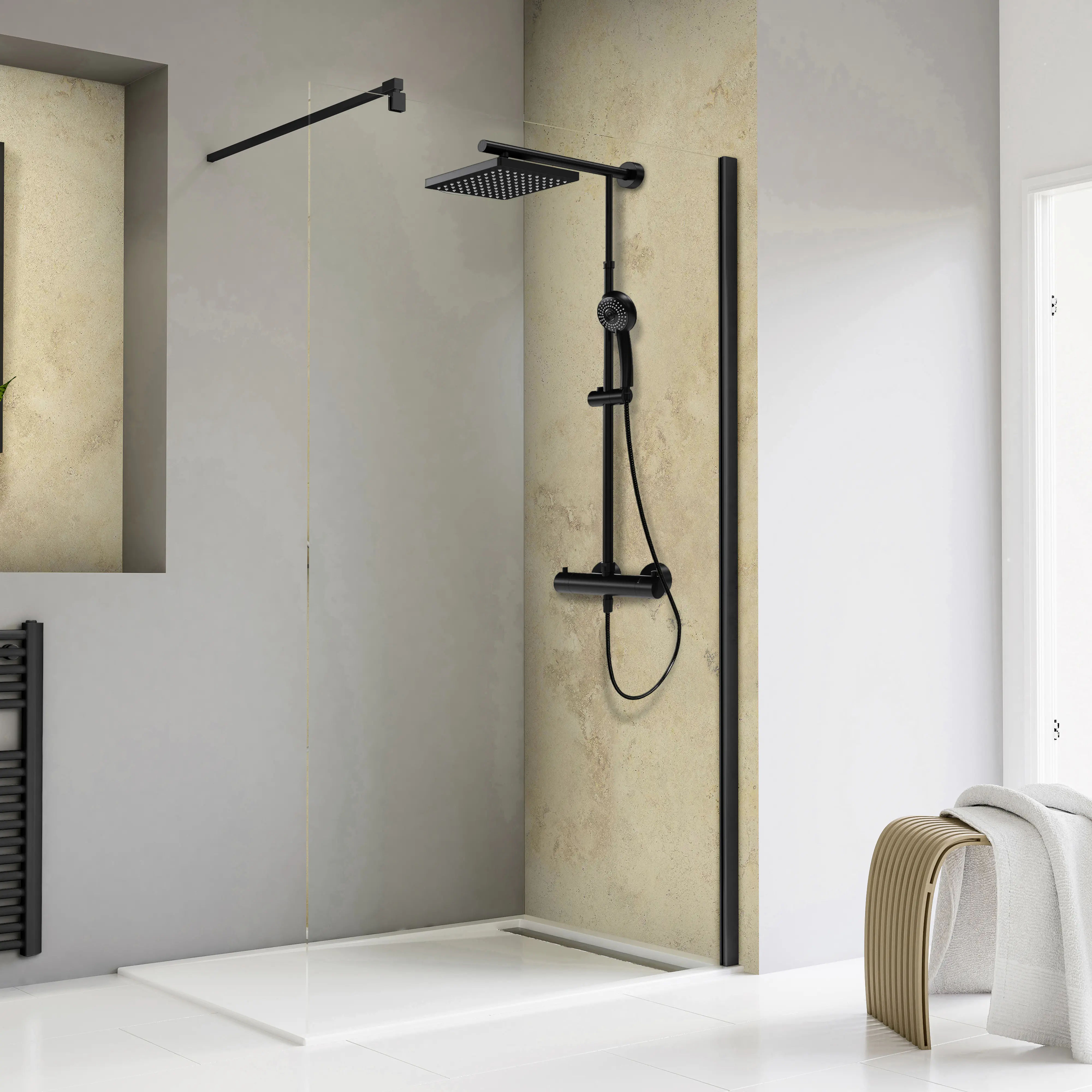 Schulte Walk In 90 x 200 cm Toura