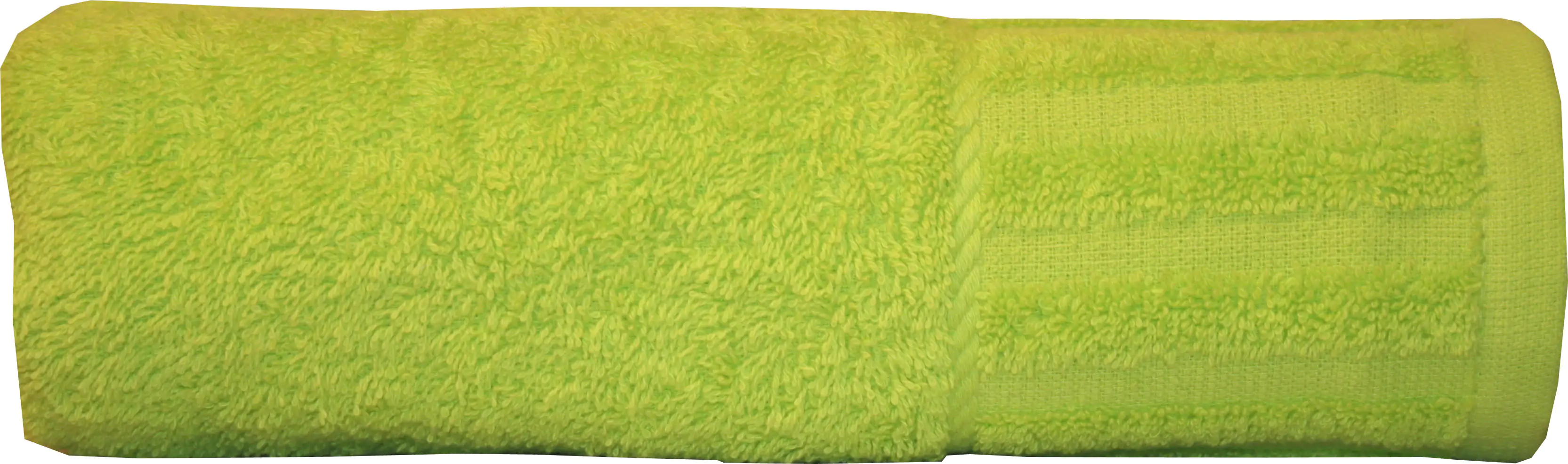 Handtuch uni grün 50 x 100 cm