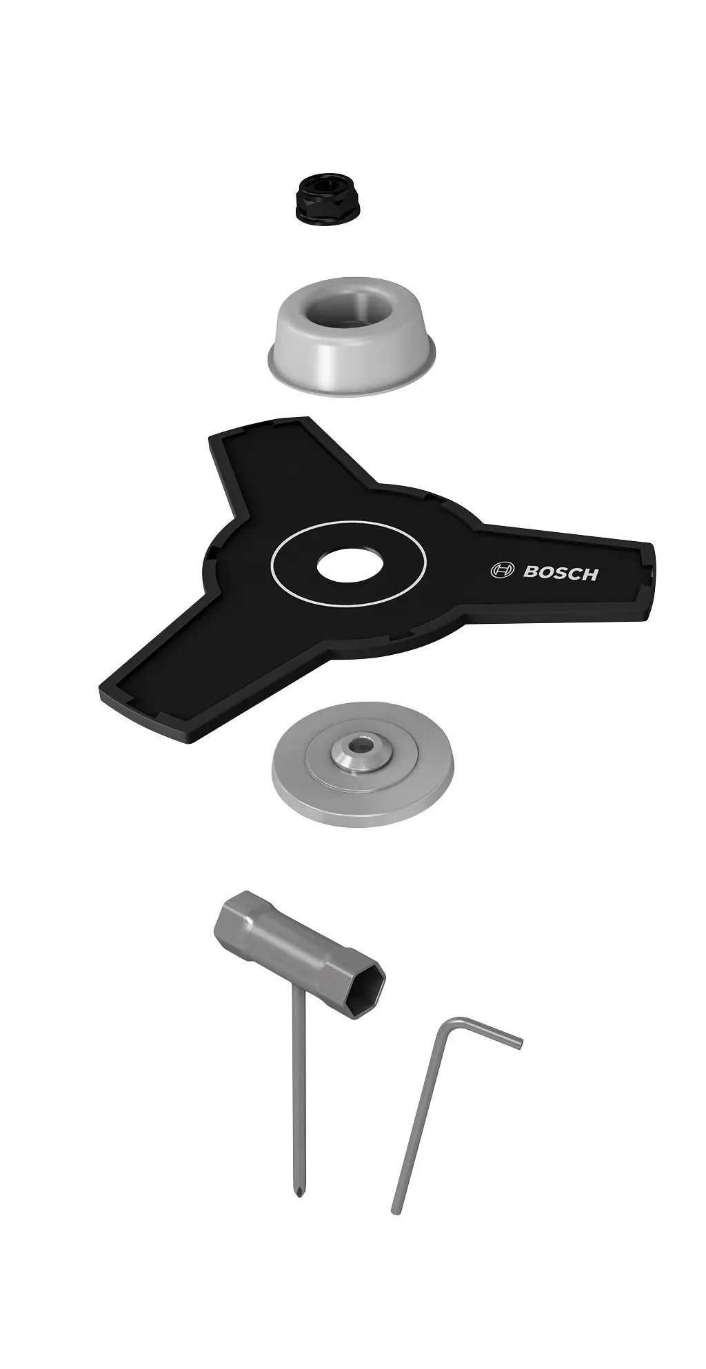 Bosch Ersatzmessersatz für Freischneider AdvancedGrassCut & AdvancedBrushCut