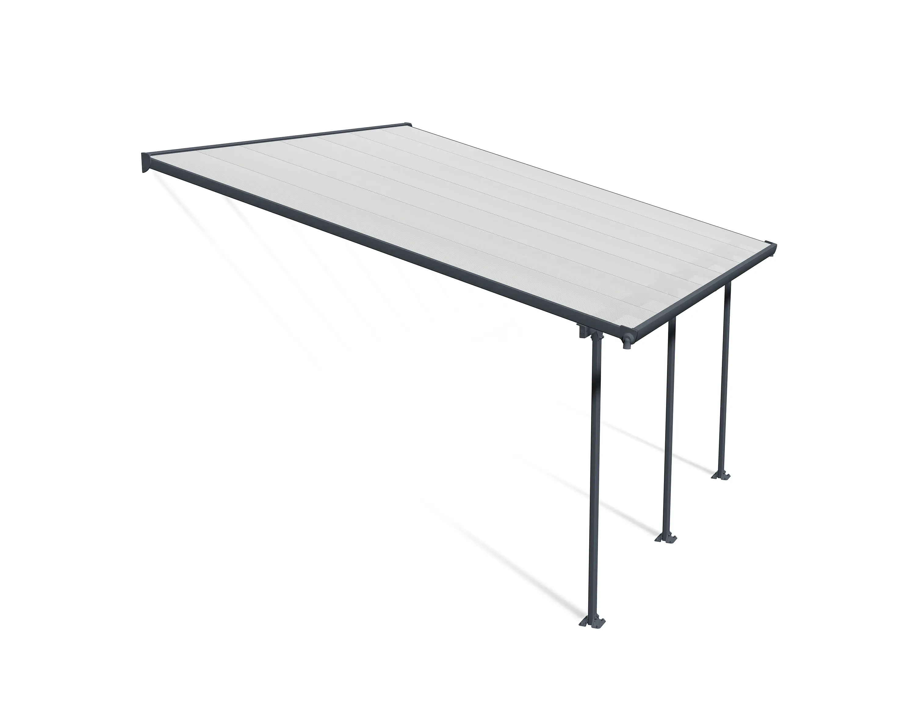 Canopia Terrassenüberdachung Feria 400 x 420 cm anthrazit