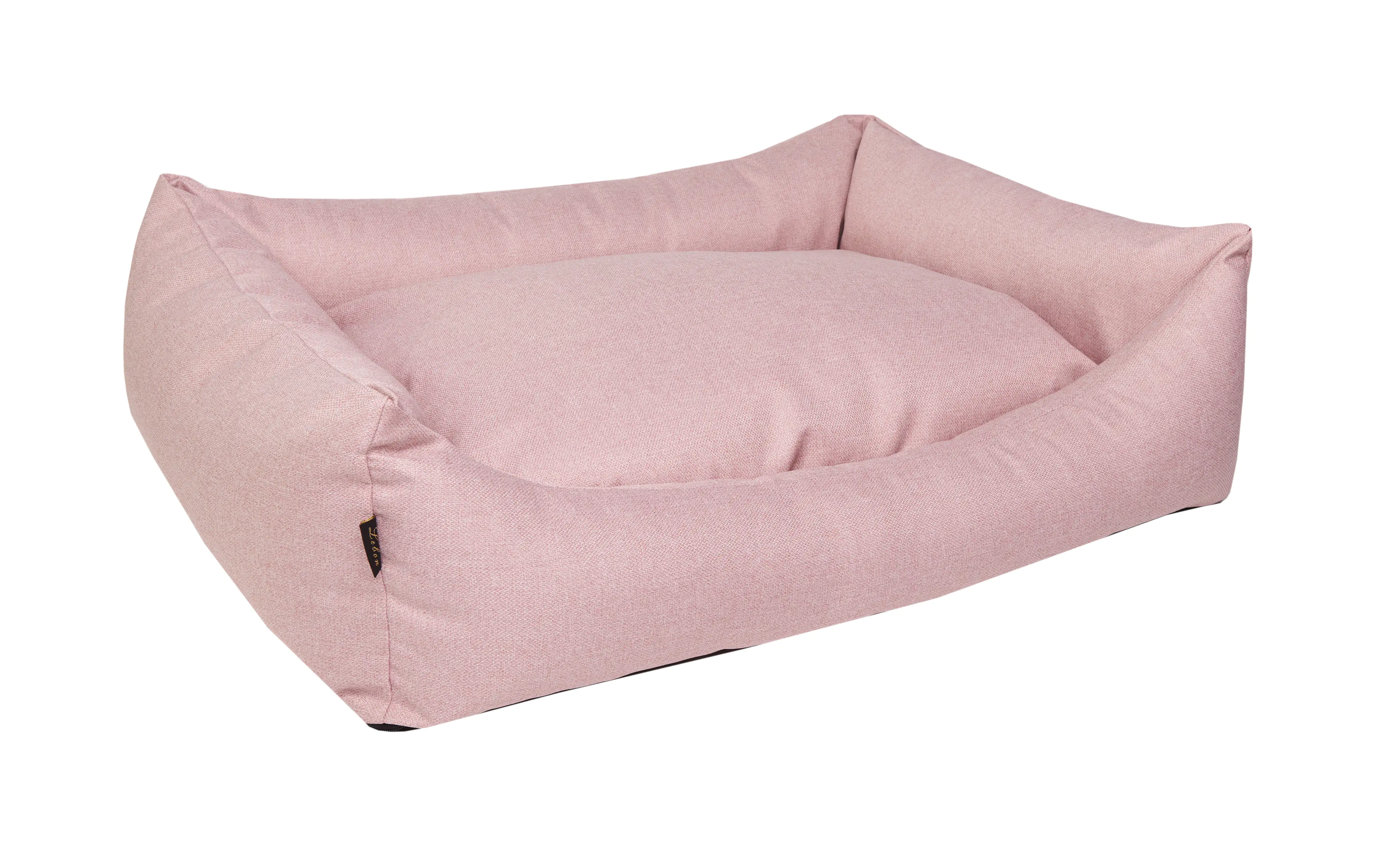 Lebon Hundebett Silver 100 x 75 cm rose