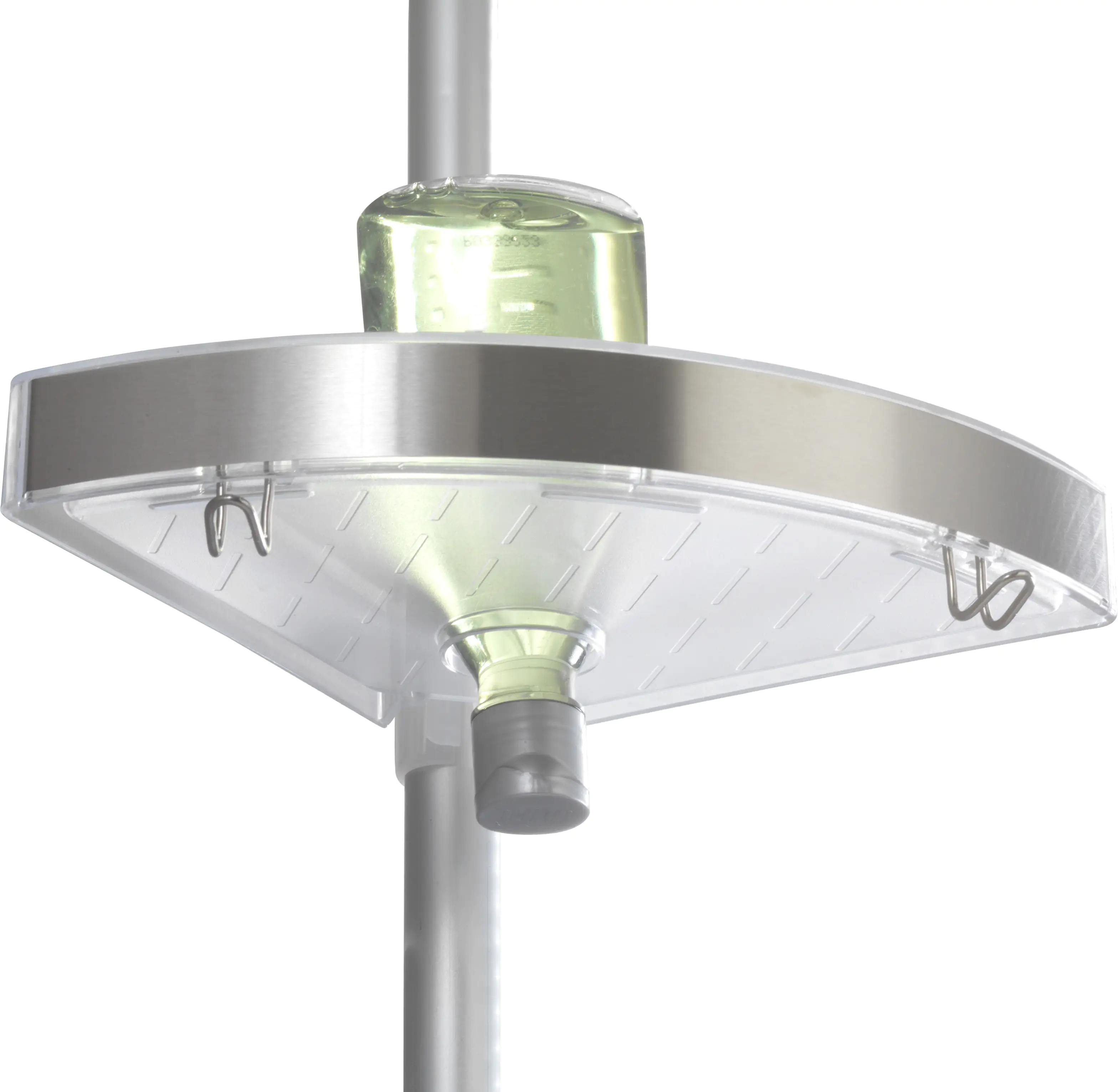 4008838203491_2667510 Wenko Teleskop Duschecke Premium Aluminium, chrom, 3 Ablagen